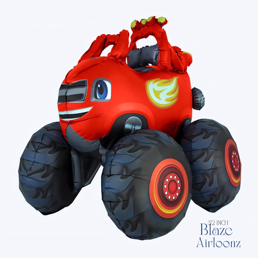 Blaze and the Monster Machines Balloon Bouquet - Anagram Licensed