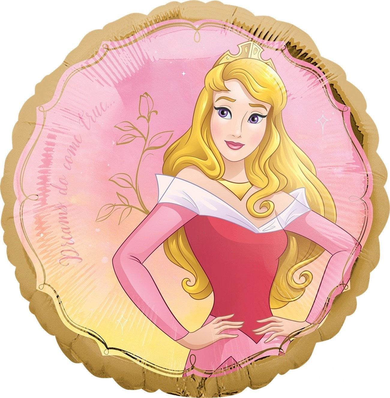 Princess Aurora Balloon Bouquet: Sleeping Beauty Birthday Decorations