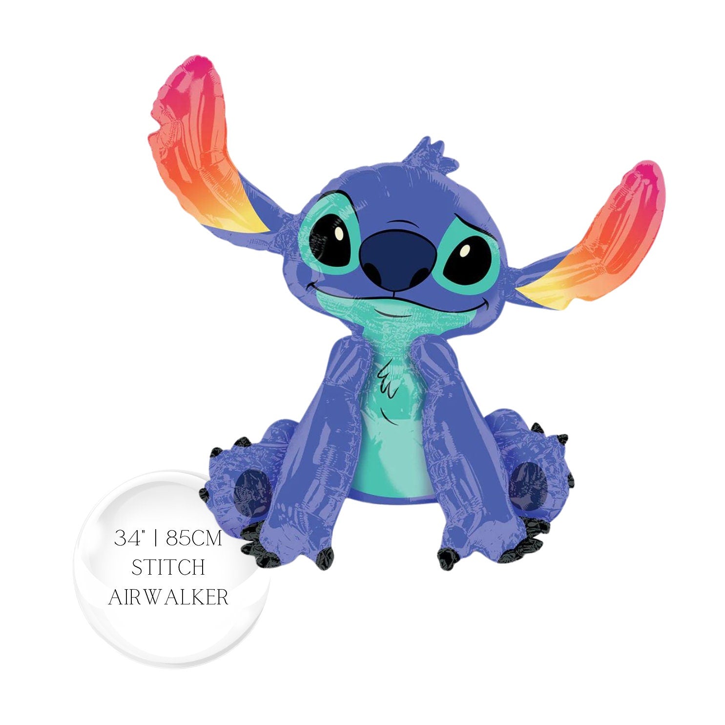 Stitch Birthday Party Balloons: Aloha Island Vibes, Licensed Anagram