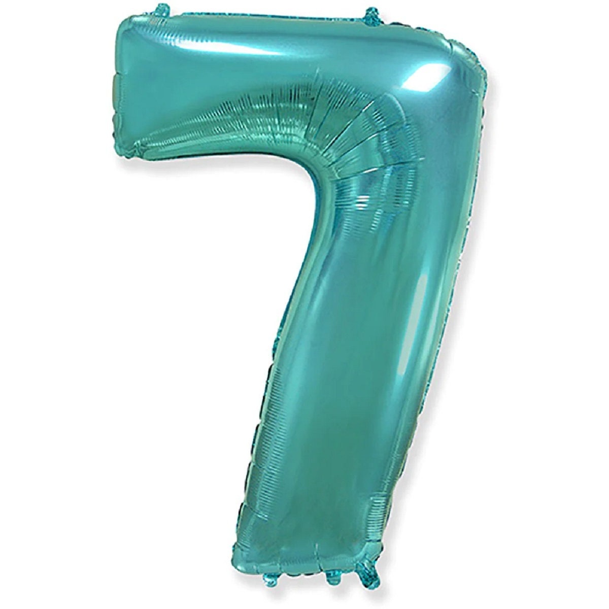 Giant 42" Teal Number Foil Balloon: Birthday Party Decor