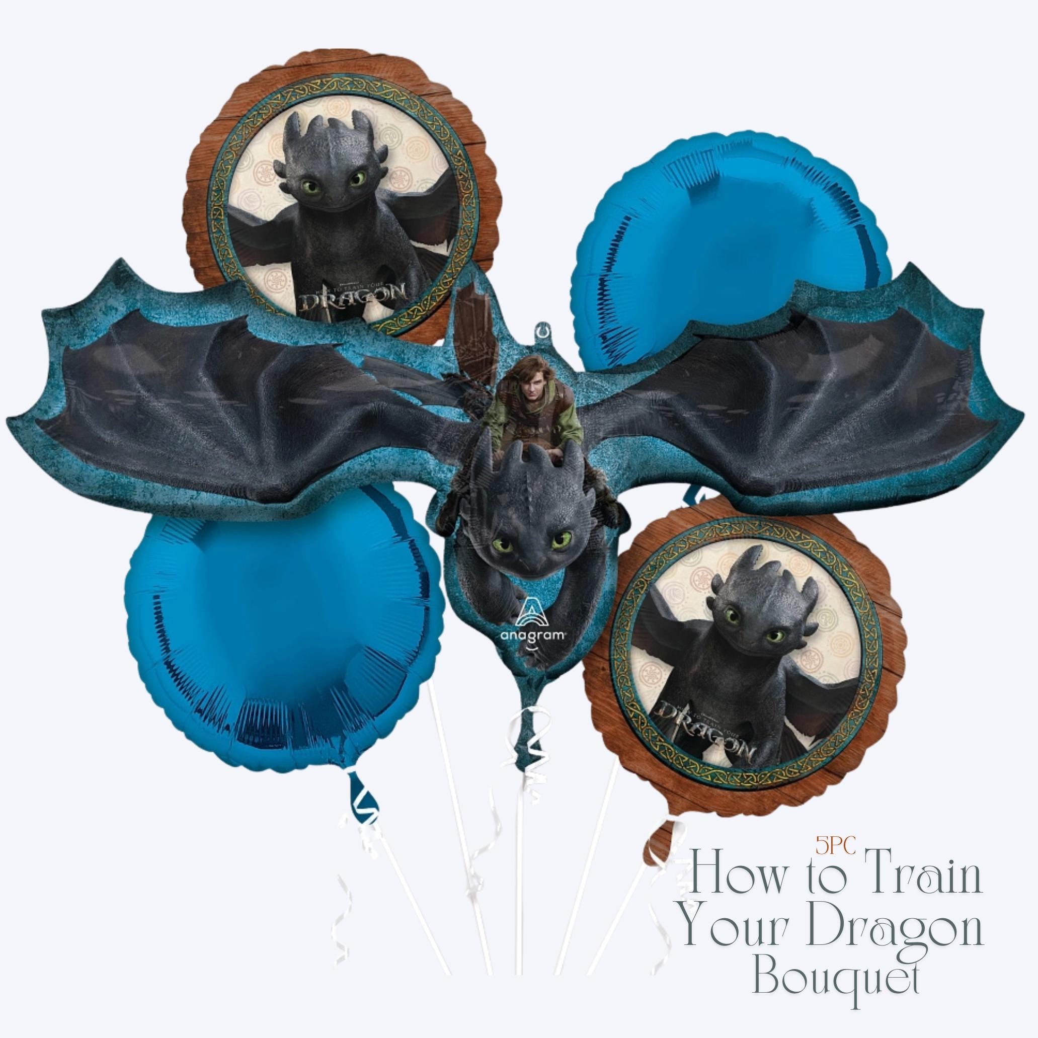 How to Train Your Dragon Balloons: Toothless Birthday Party Decor