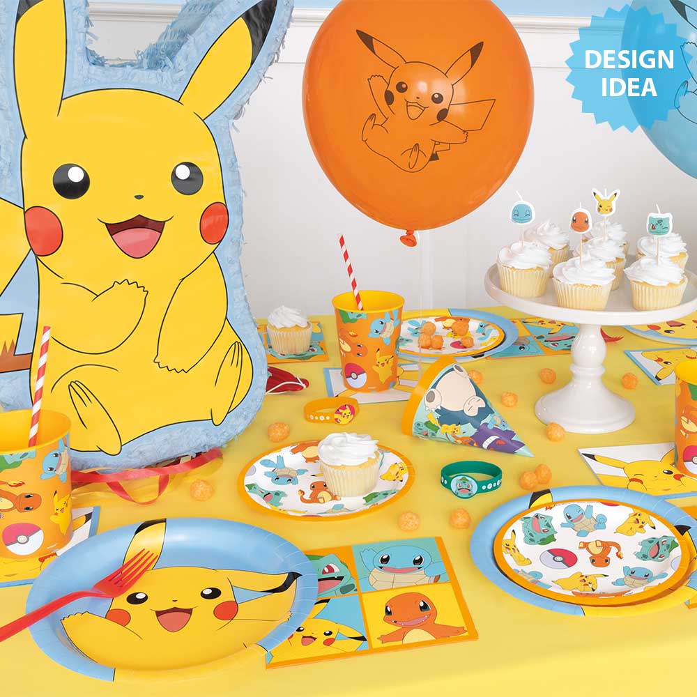 9 inch POKEMON ROUND DINNER PLATES (8 PK)