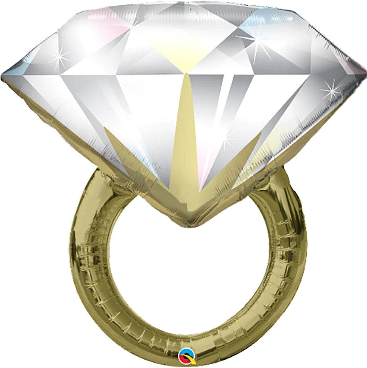 Diamond Ring Foil Balloon: 37" Bachelorette Party Decor