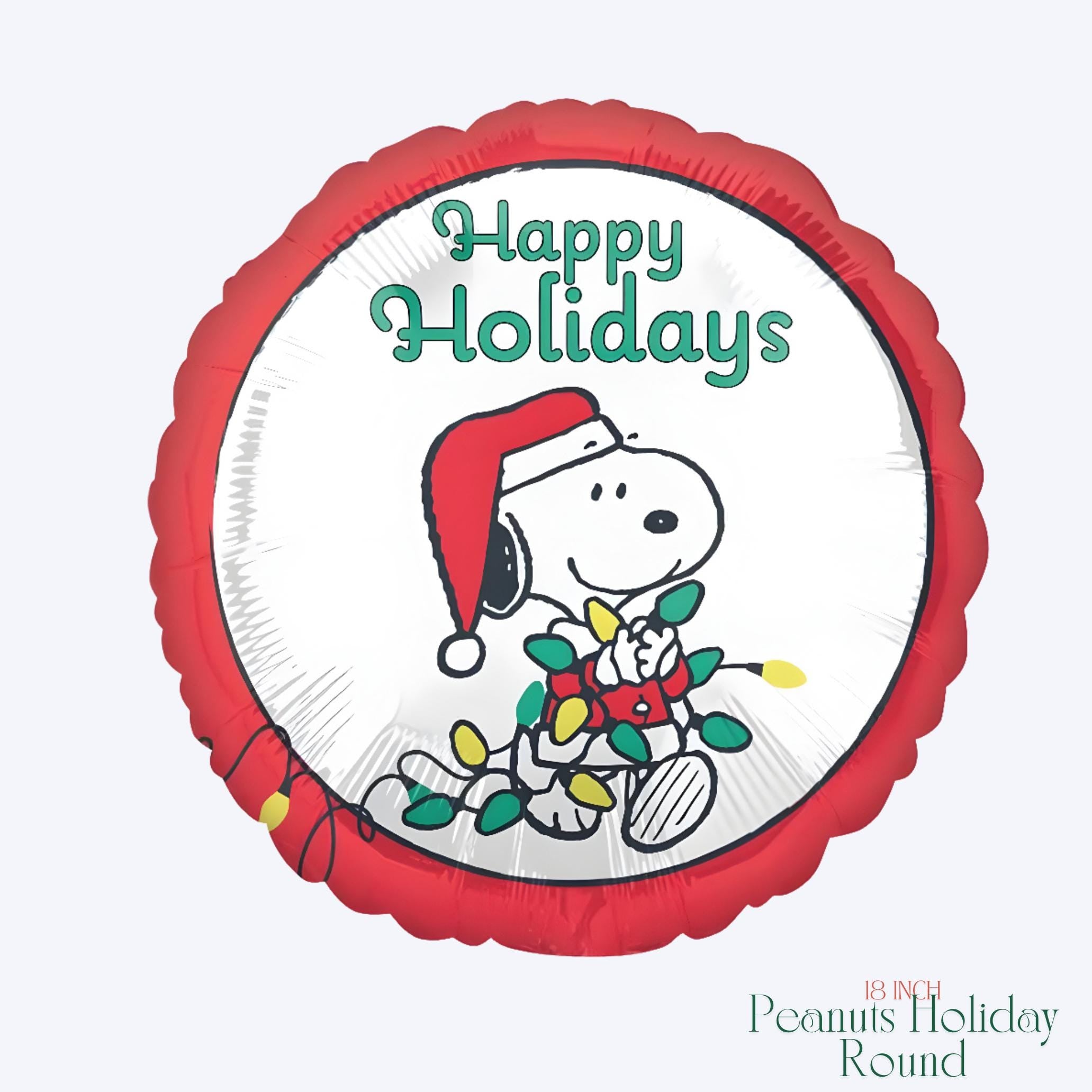 Peanuts Snoopy Balloon Bouquet: Peanuts Birthday Party Decor | Peanuts Holiday Snoopy Party Balloon Set