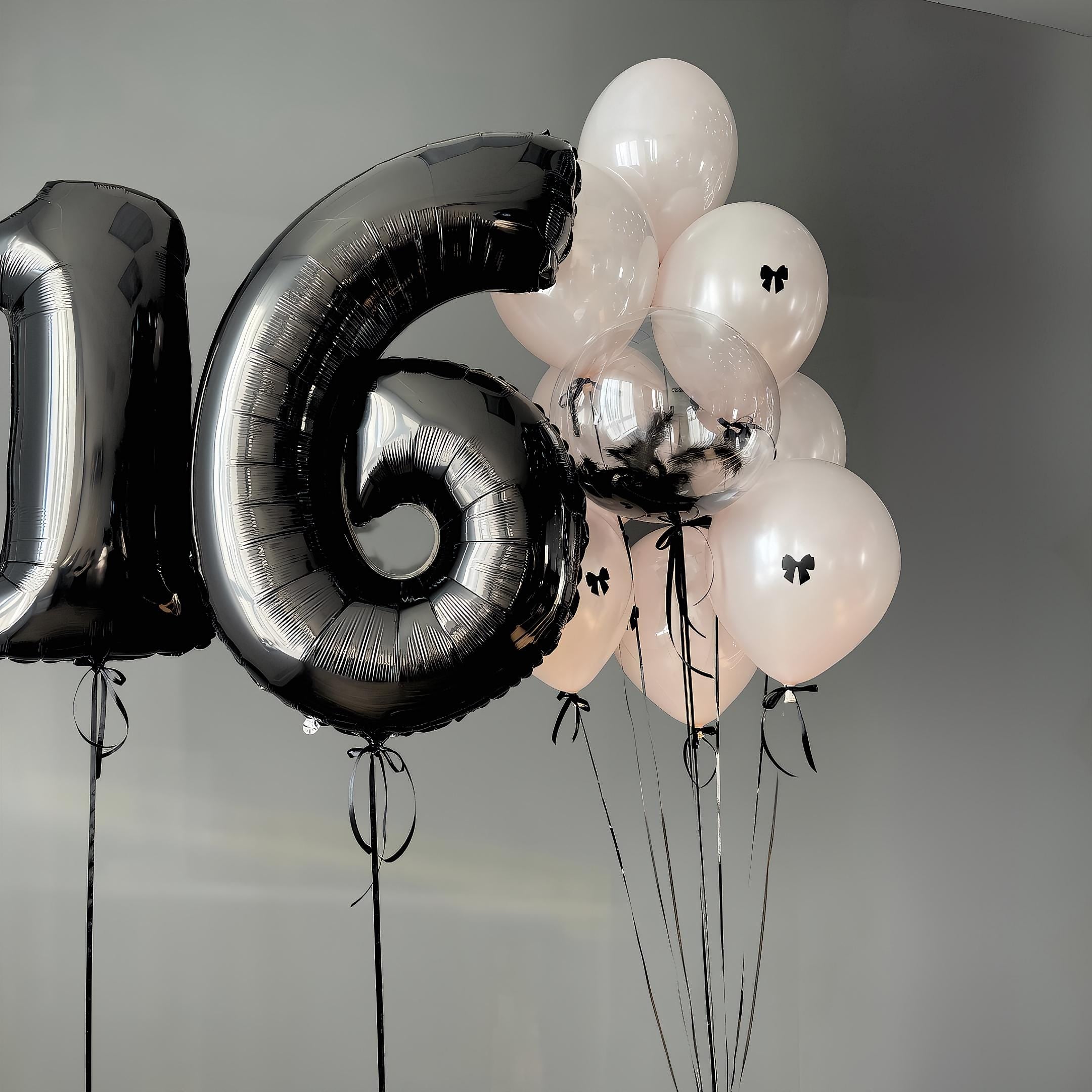 Coquette Bow Balloon Bouquet: Birthday Party Decor
