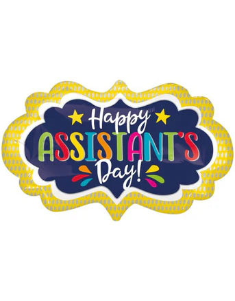 27in Anagram Assistants Day Marquee Balloon