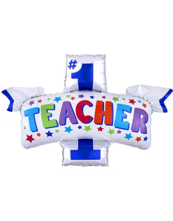 38in Anagram Number 1 Teacher Balloon