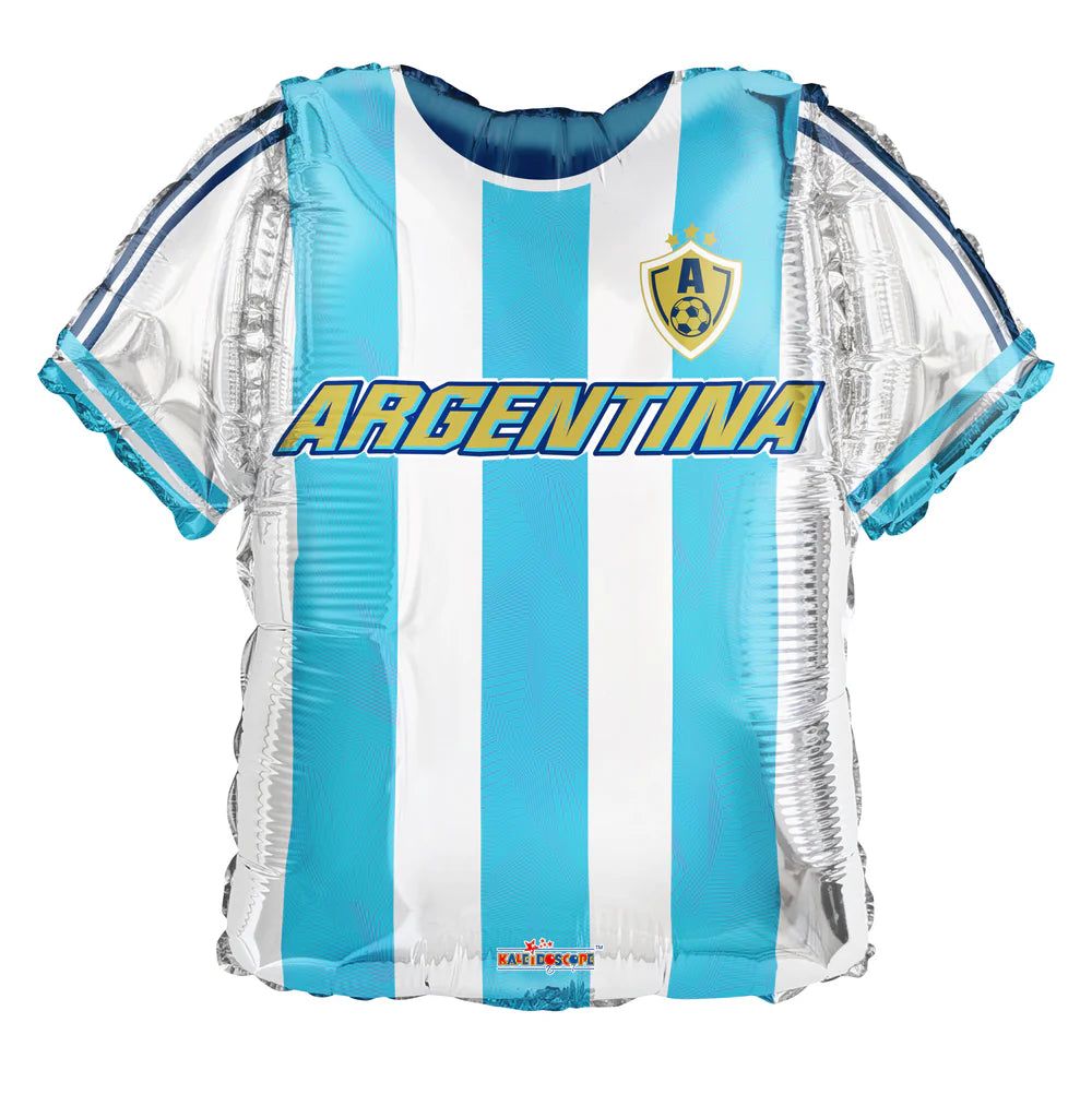Argentina Soccer Jersey Balloon - 36 inch