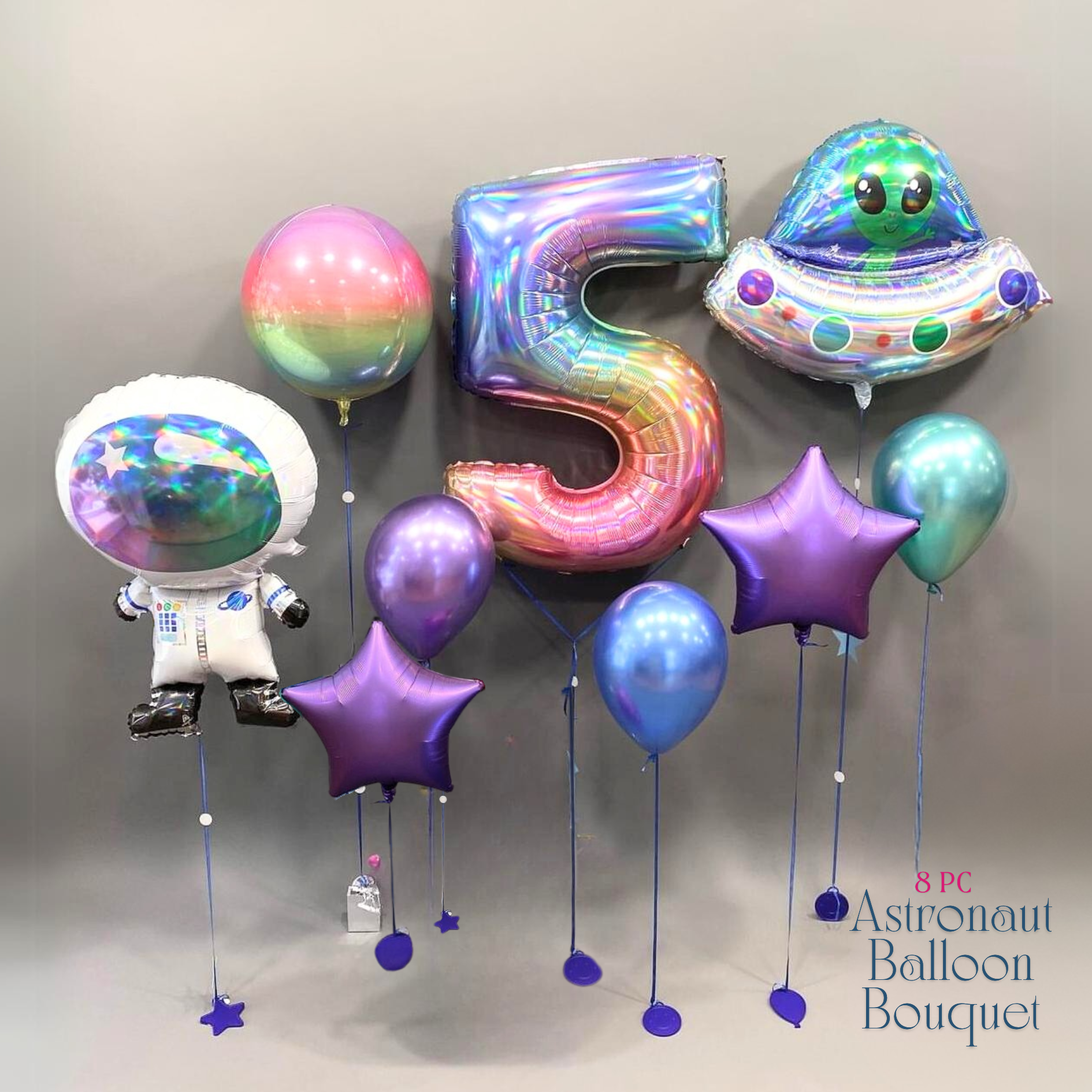 Little Astronaut Collection Balloons - Trip Around the Sun