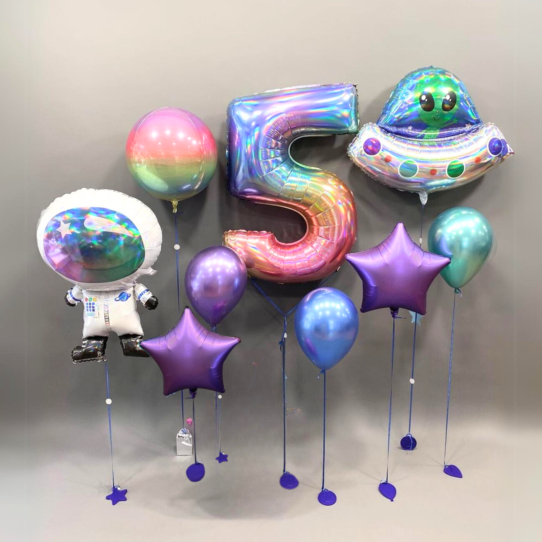 Little Astronaut Collection Balloons - Trip Around the Sun
