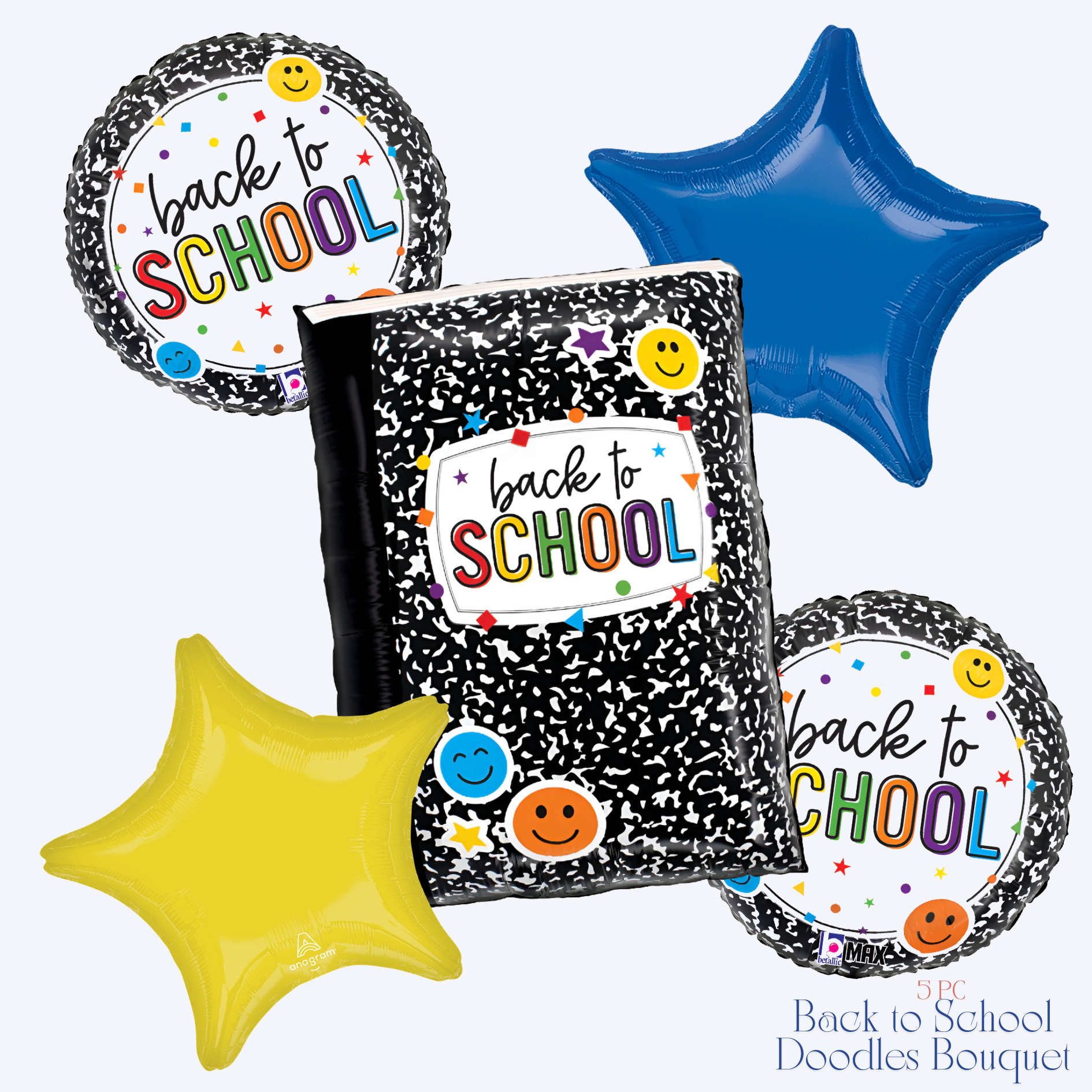 Back to School Book Bouquet - 5pc
