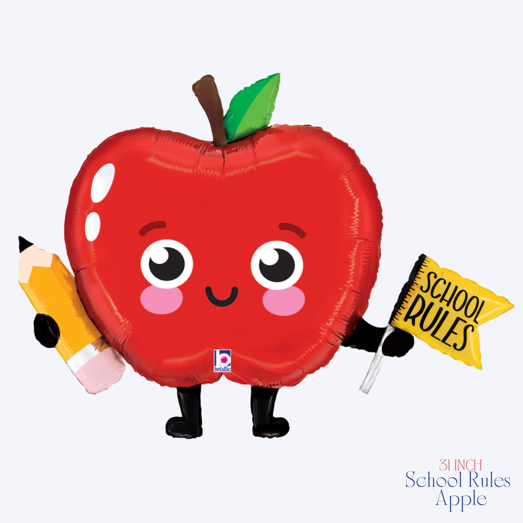 School Rules Apple - 31 inch