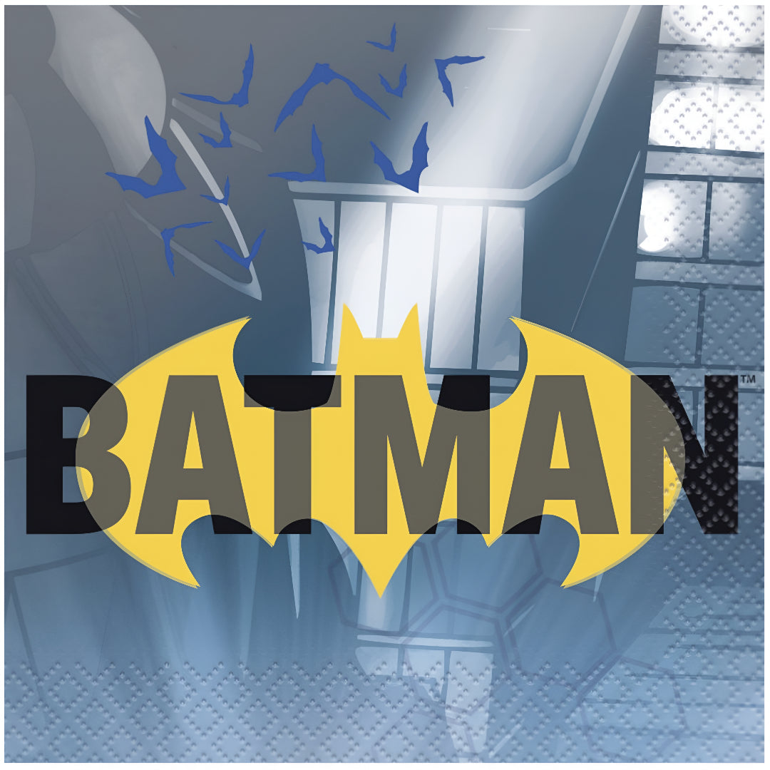 Batman Beverage Napkins - 16ct