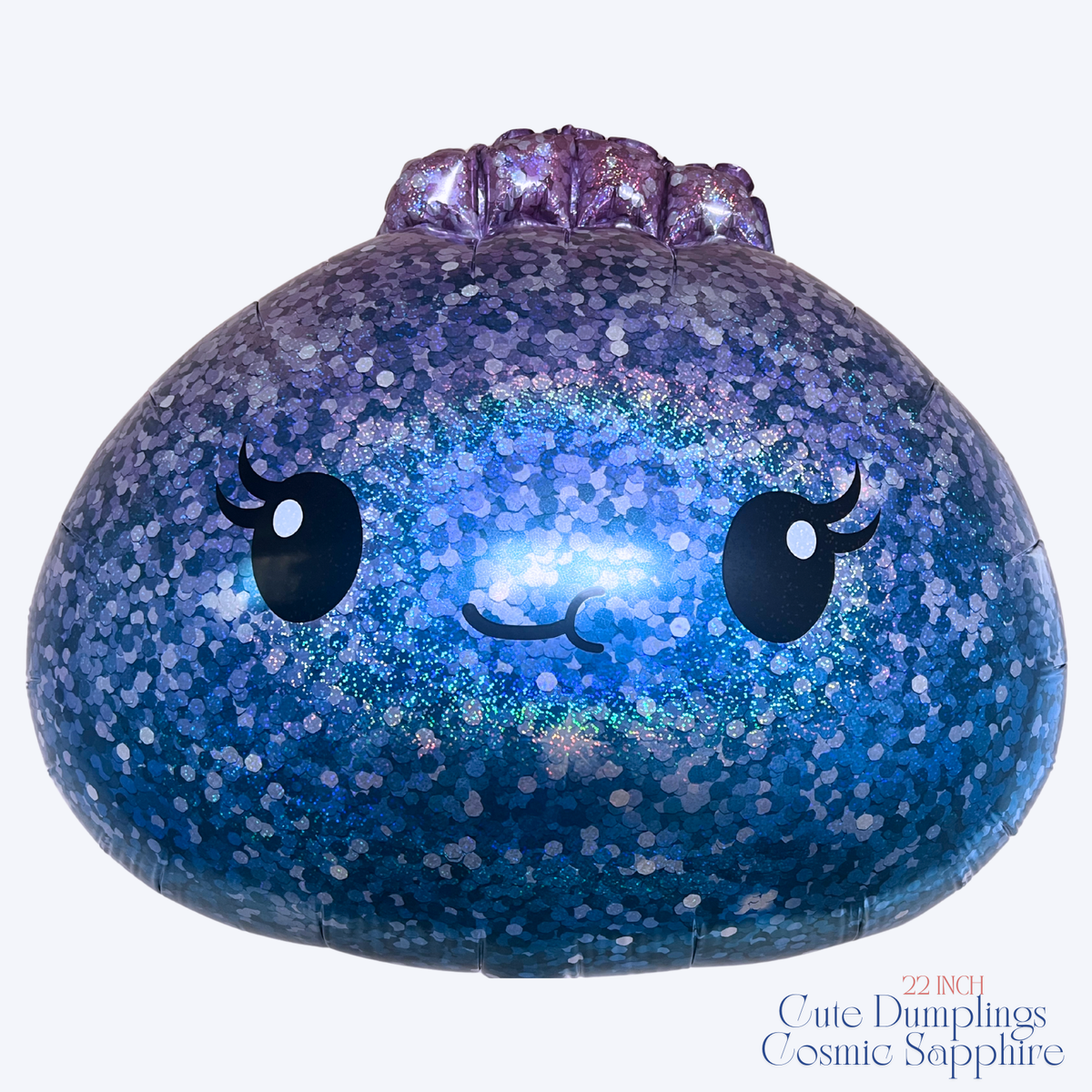 Dumpling Balloons, Kawaii Birthday, Glitter Squishy Party Decor, Bao Bun Birthday - 22 inch