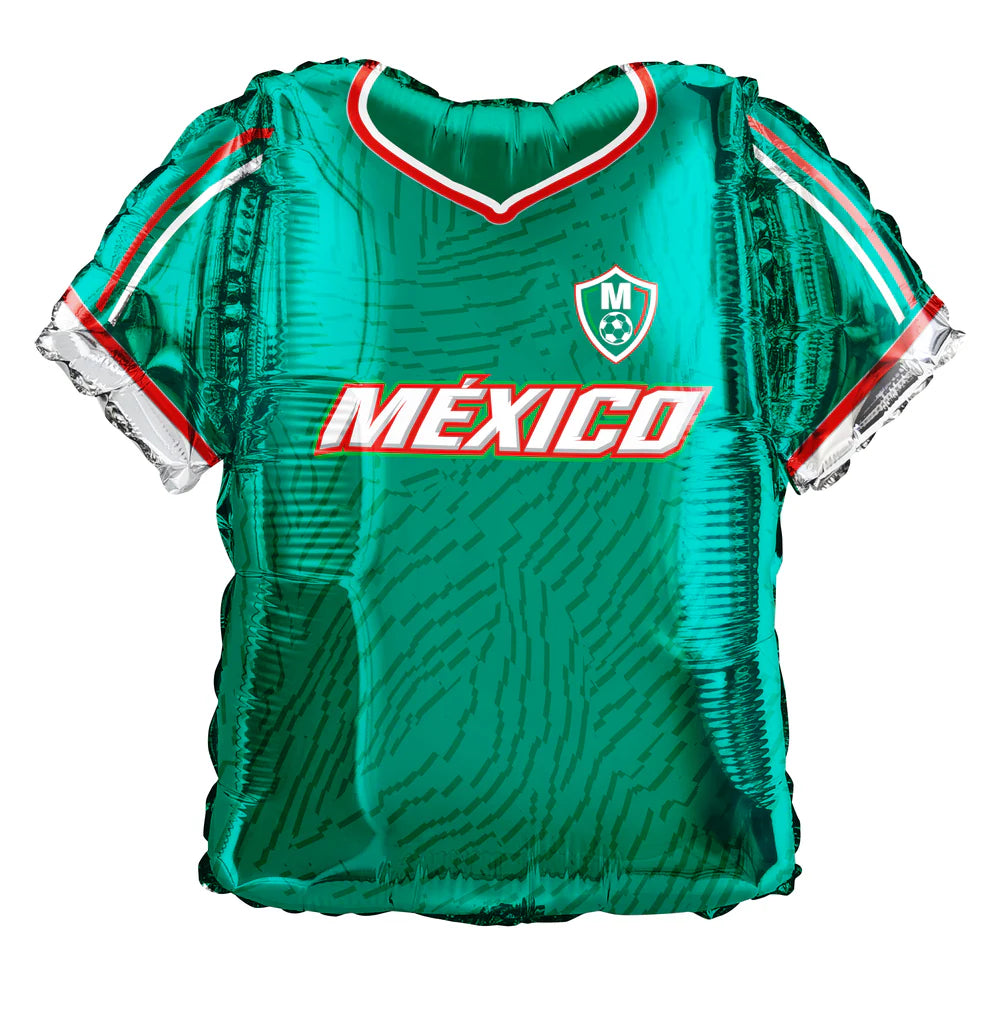 Green inflatable soccer jersey Balloon for soccer games and birthday parties