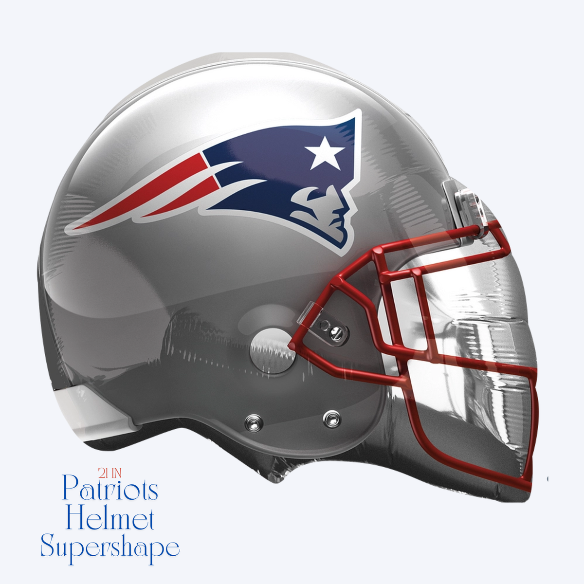 New England Patriots Helmet Balloon - 21 inch | American Football Party Decor