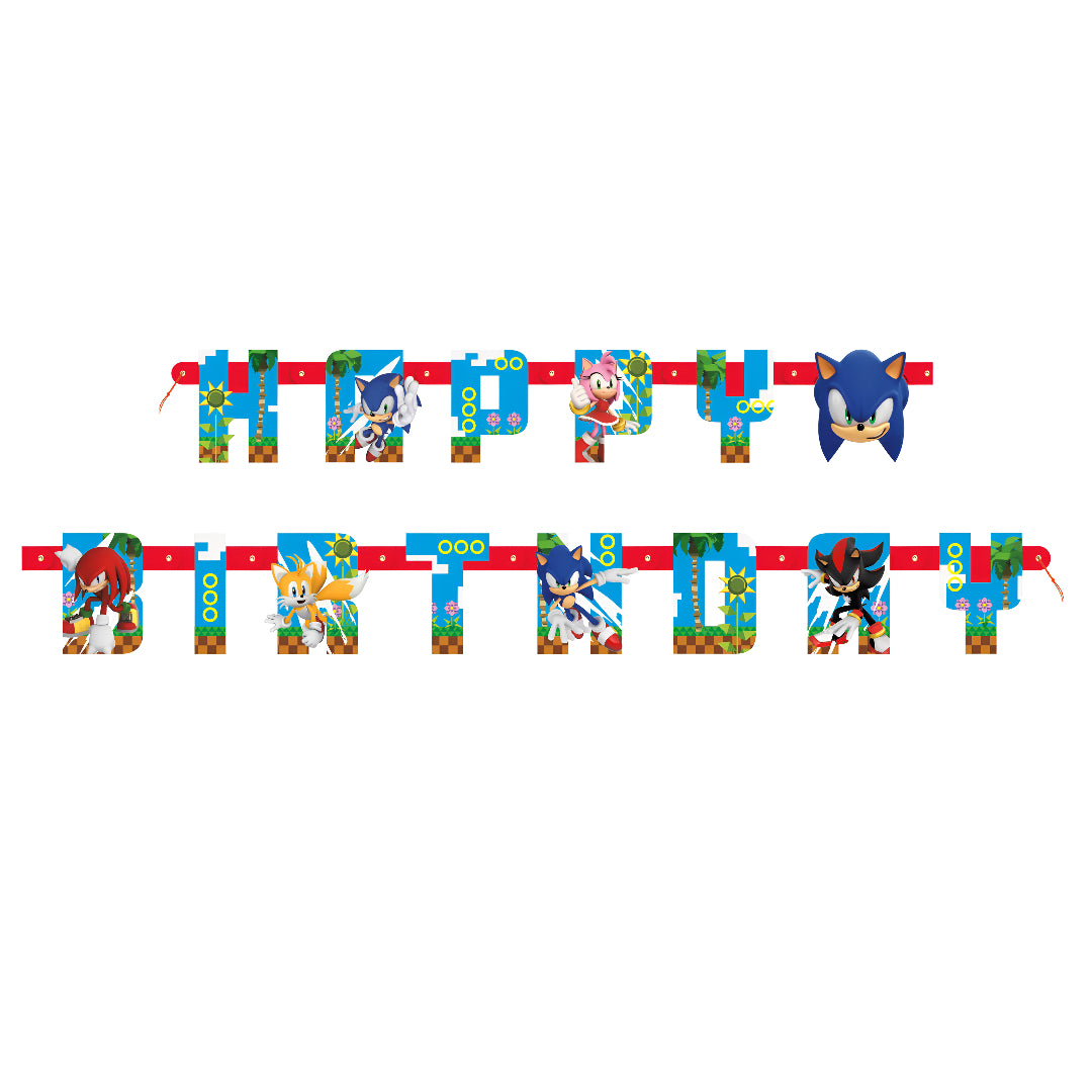 Sonic the Hedgehog birthday banner decorations
Sonic gamer birthday party backdrop banner
Sonic happy birthday banner for kids party
Video game themed birthday decorations Sonic
Sonic birthday party supplies and backdrop decor