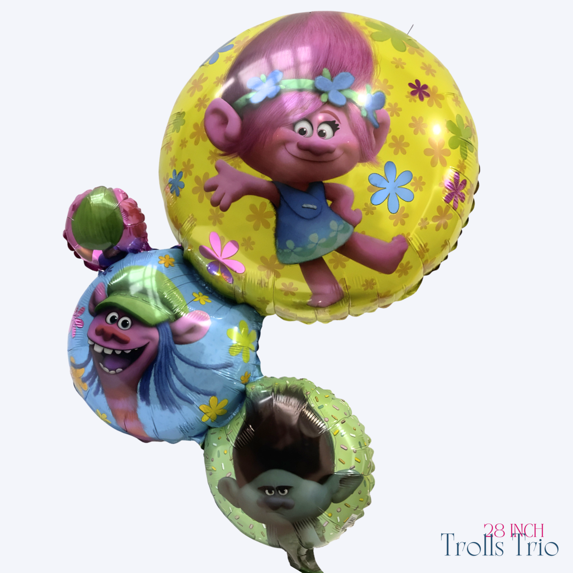 Trolls World Tour Birthday Party Supplies: Poppy Balloons & Decorations