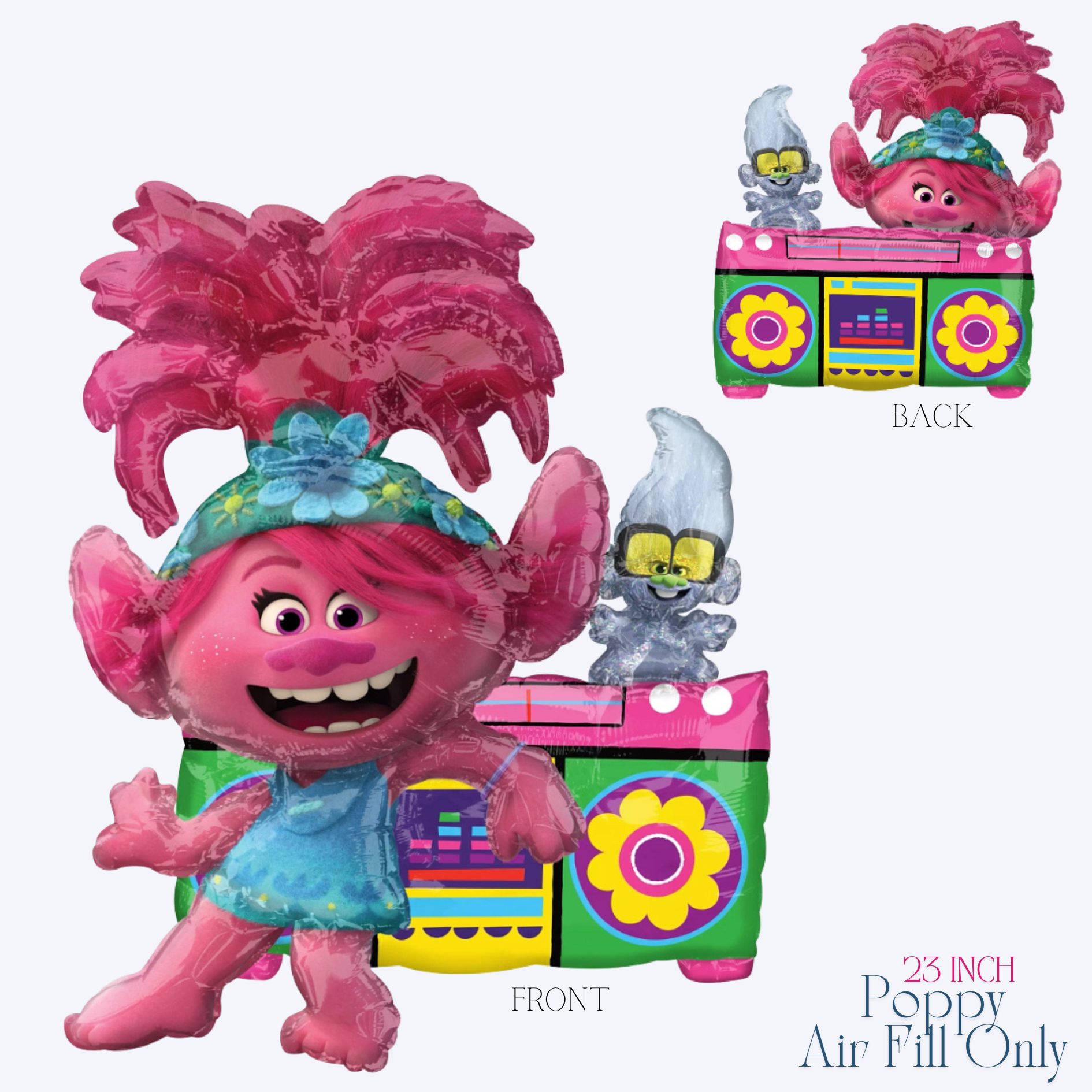 Trolls Poppy Airwalker - 58 inch