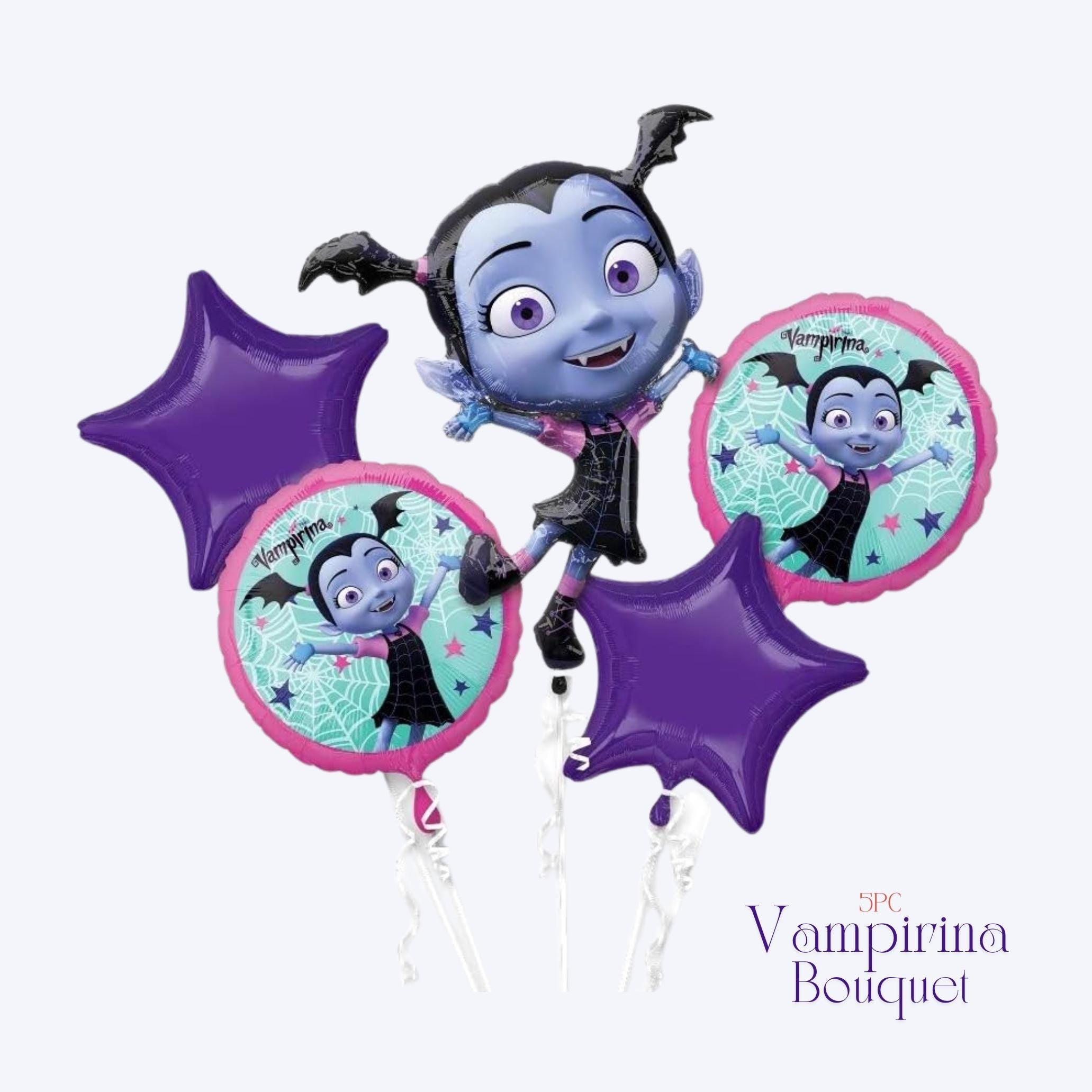 34 inch Vampirina Supershape Balloon by Anagram
Licensed Disney Junior Vampirina balloon
Vampirina birthday party balloon decoration
Large Vampirina foil balloon
Disney Junior birthday balloon