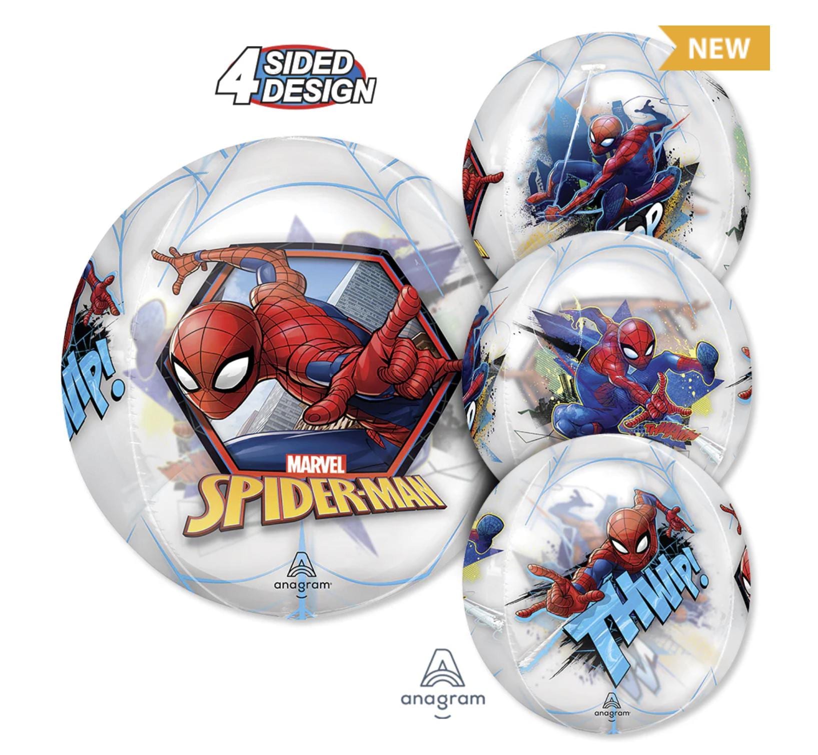 Giant 36" Spider-Man Airwalker Balloon: Licensed Superhero Party Decor