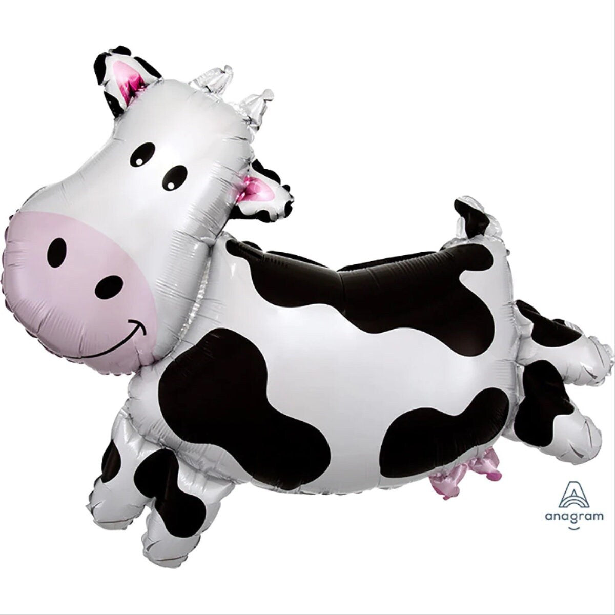 Cow Print Balloon Garland: Pink Rodeo, Farm Party Backdrop