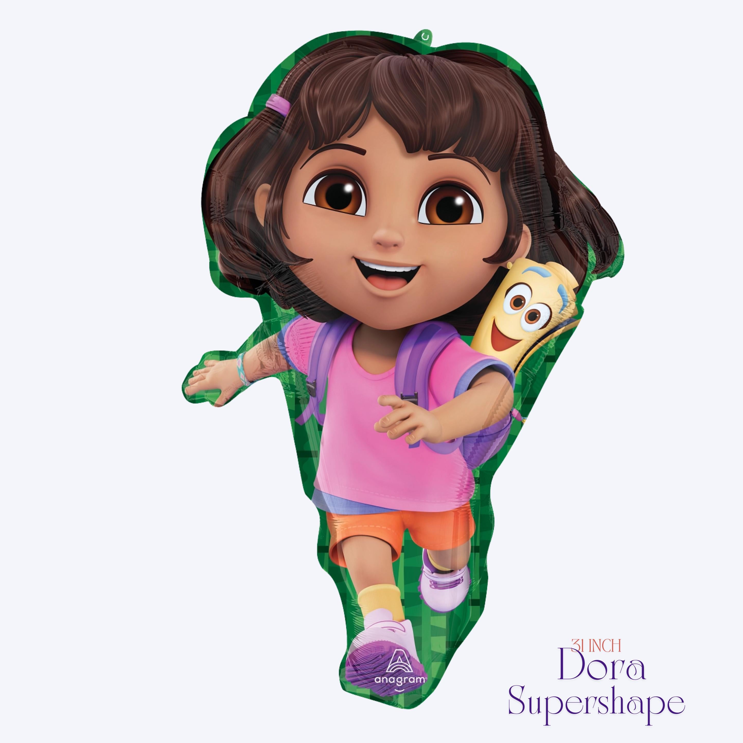 Dora the Explorer Balloon Bouquet: Licensed Birthday Party Decor