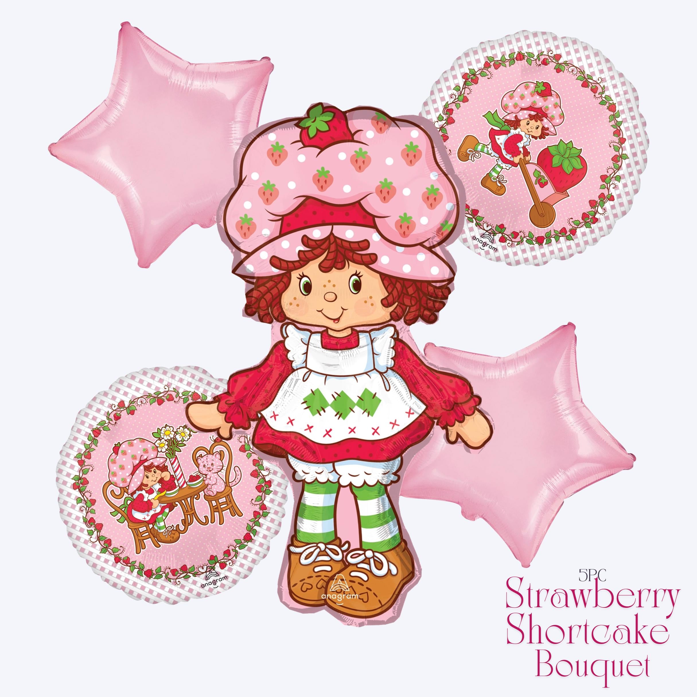 Strawberry Shortcake Balloons Pink