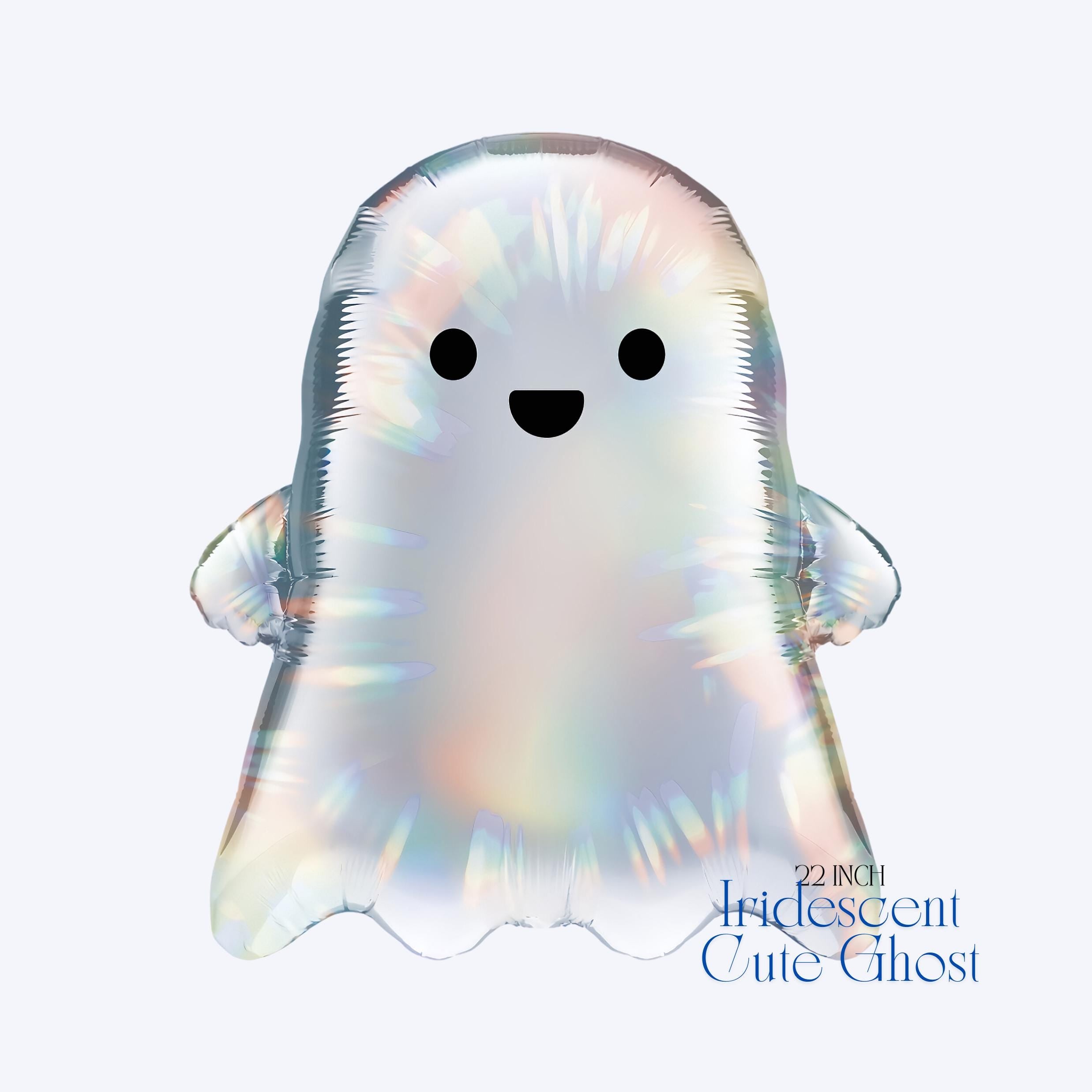 Iridescent Ghost Balloon: Halloween Party Decor