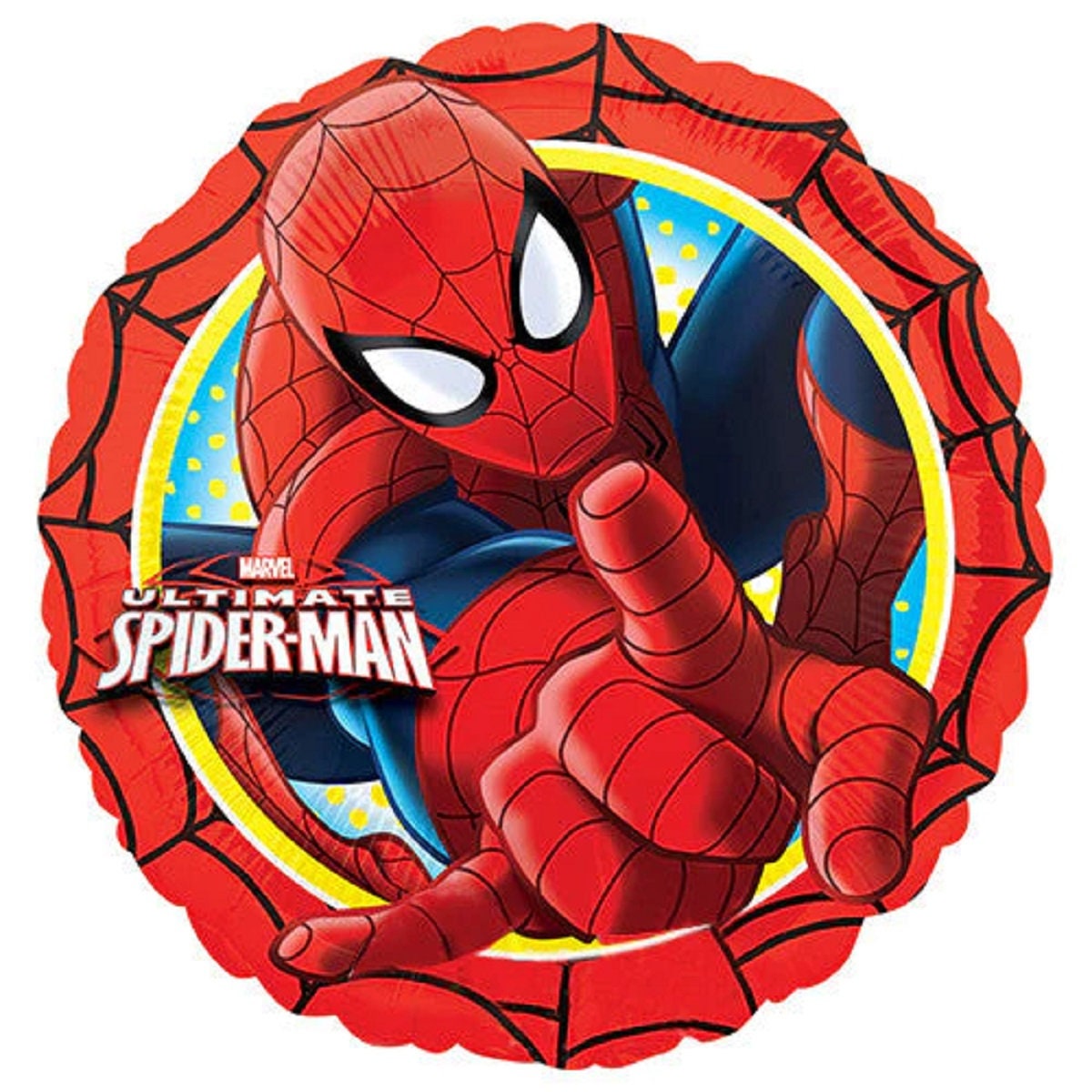 Spiderman Balloon Bouquet: 5pc Anagram Licensed Party Decor