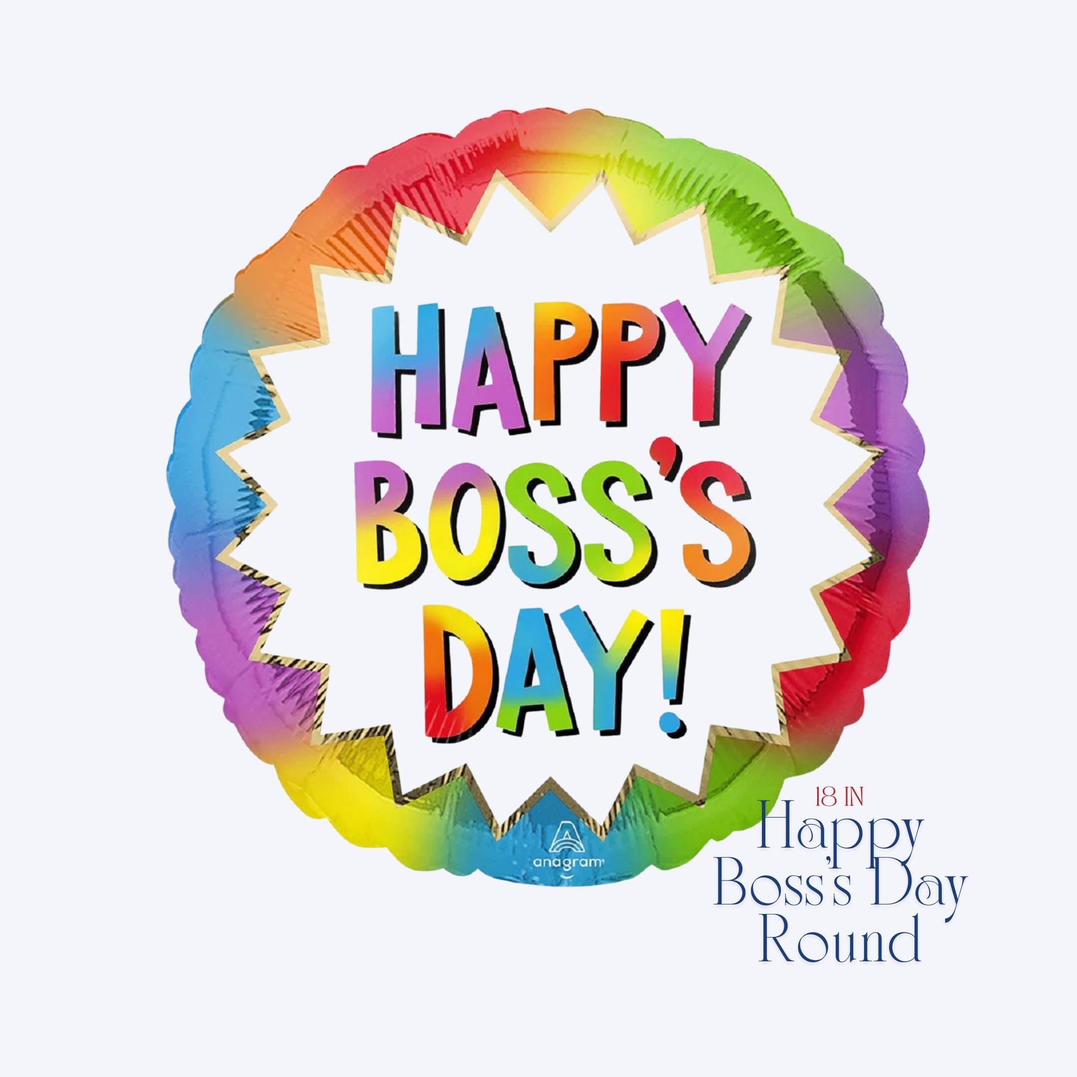 Boss's Day Balloon Set: Wonder Woman, You Rock!, Colorful Dots