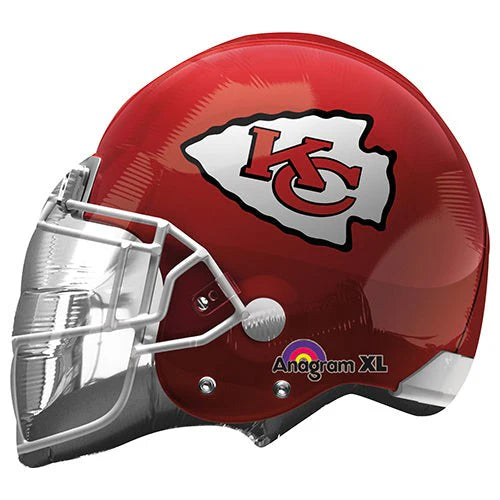 21 inch NFL KANSAS CITY CHIEFS FOOTBALL HELMET