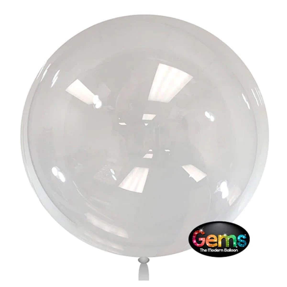 Clear Bobo Balloon: Transparent Spherical Balloon for Parties