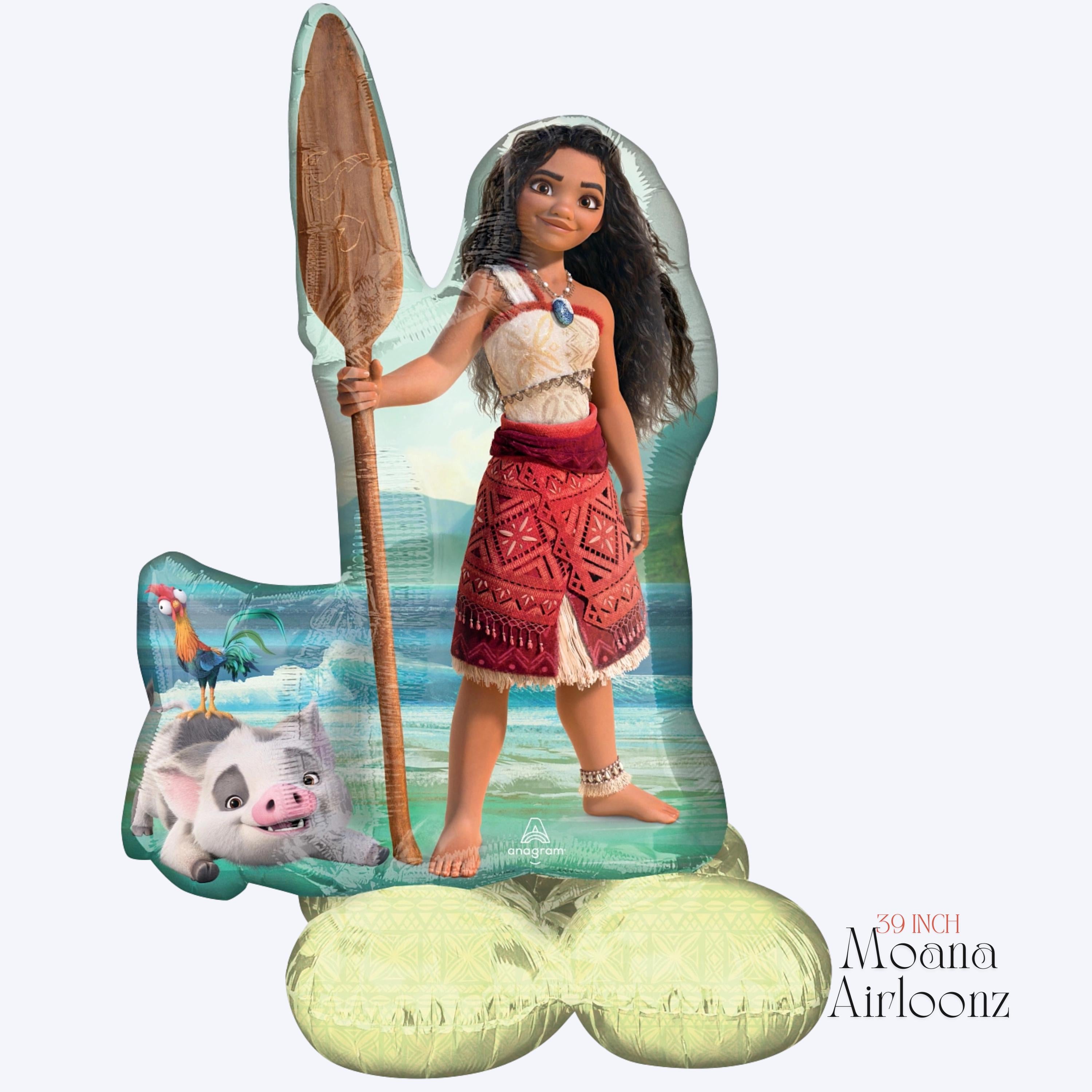 Moana 2 Balloon Bouquet: Island Adventure Party Decor