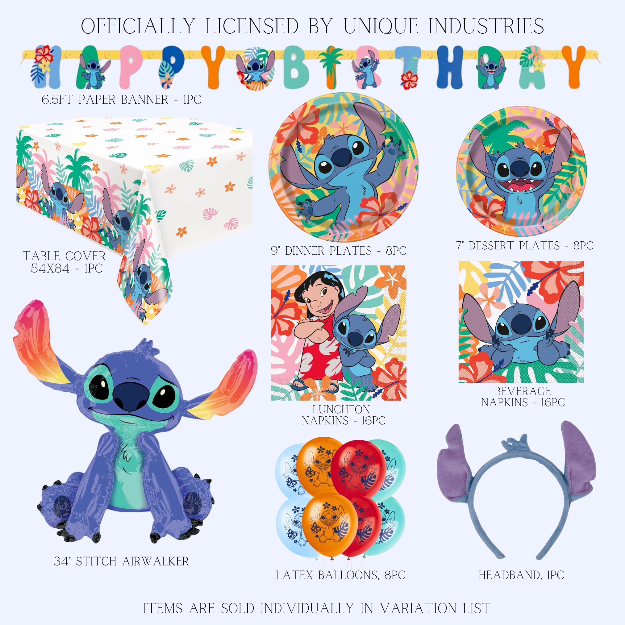 Stitch Birthday Party Balloons - Licensed by Anagram | Stitch birthday | Stitch Party | Kids birthday balloons | Aloha Island Vibes