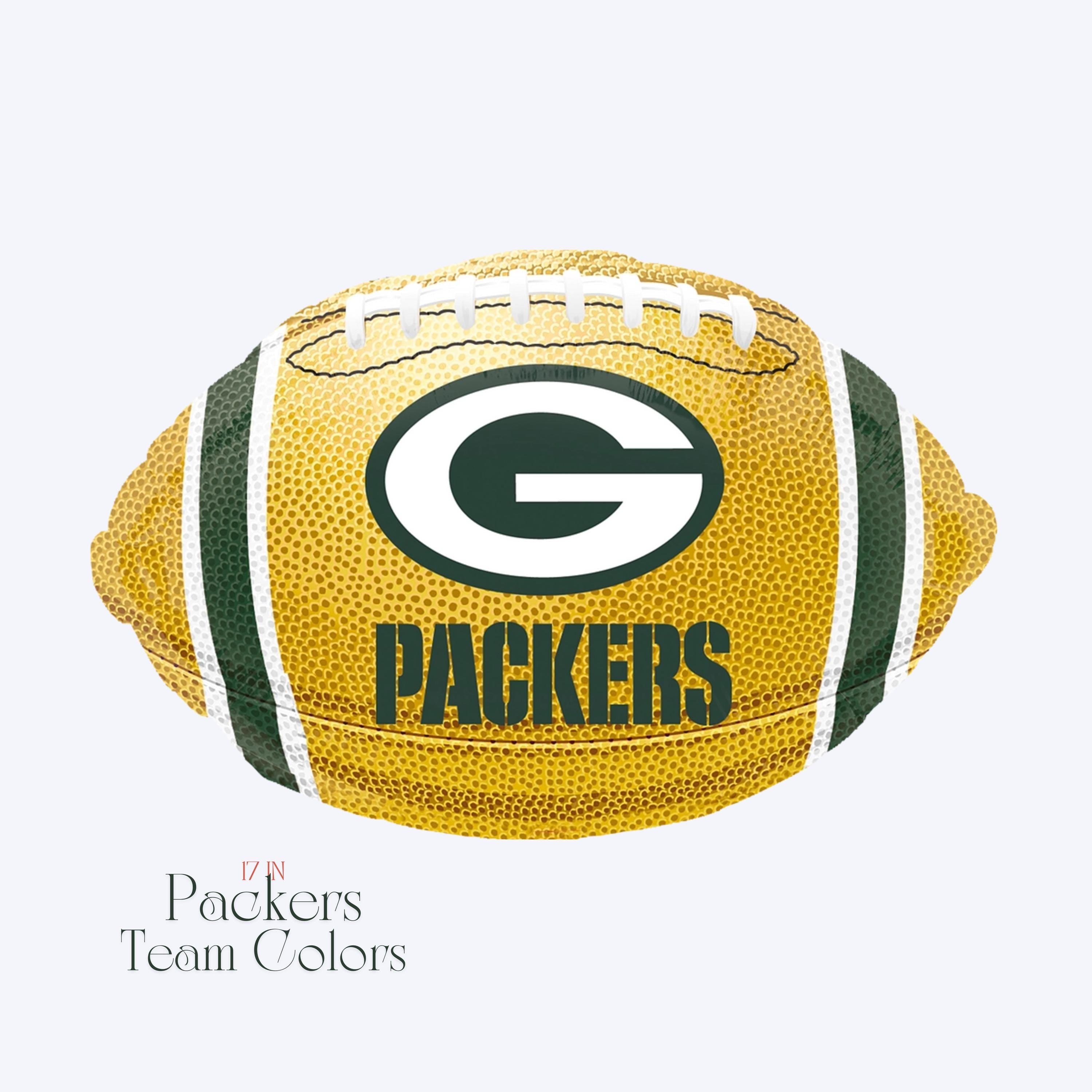 Green Bay Packers Balloon Bouquet: NFL Football Party Decor