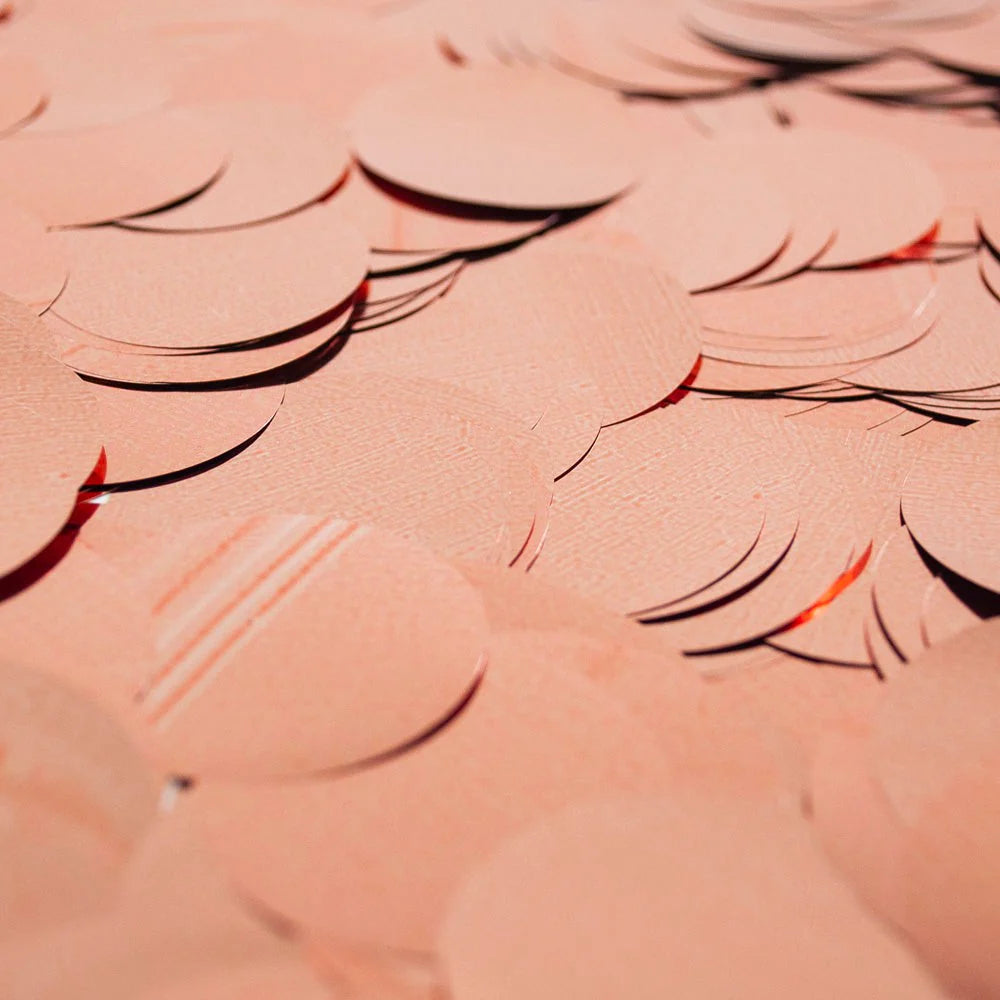 METALLIC CONFETTI - ROSE GOLD