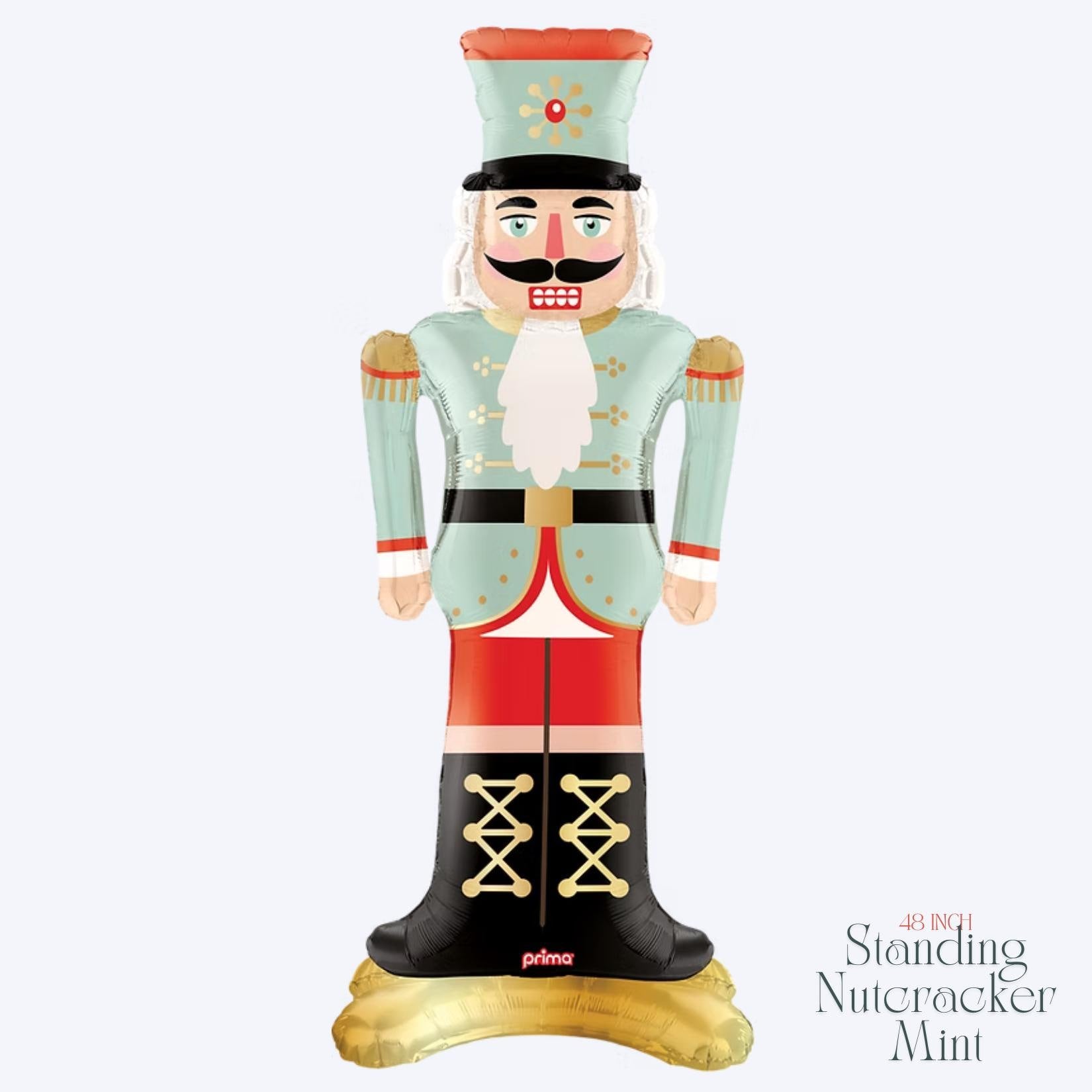 Nutcracker Foil Balloon: Christmas Holiday Party Decoration