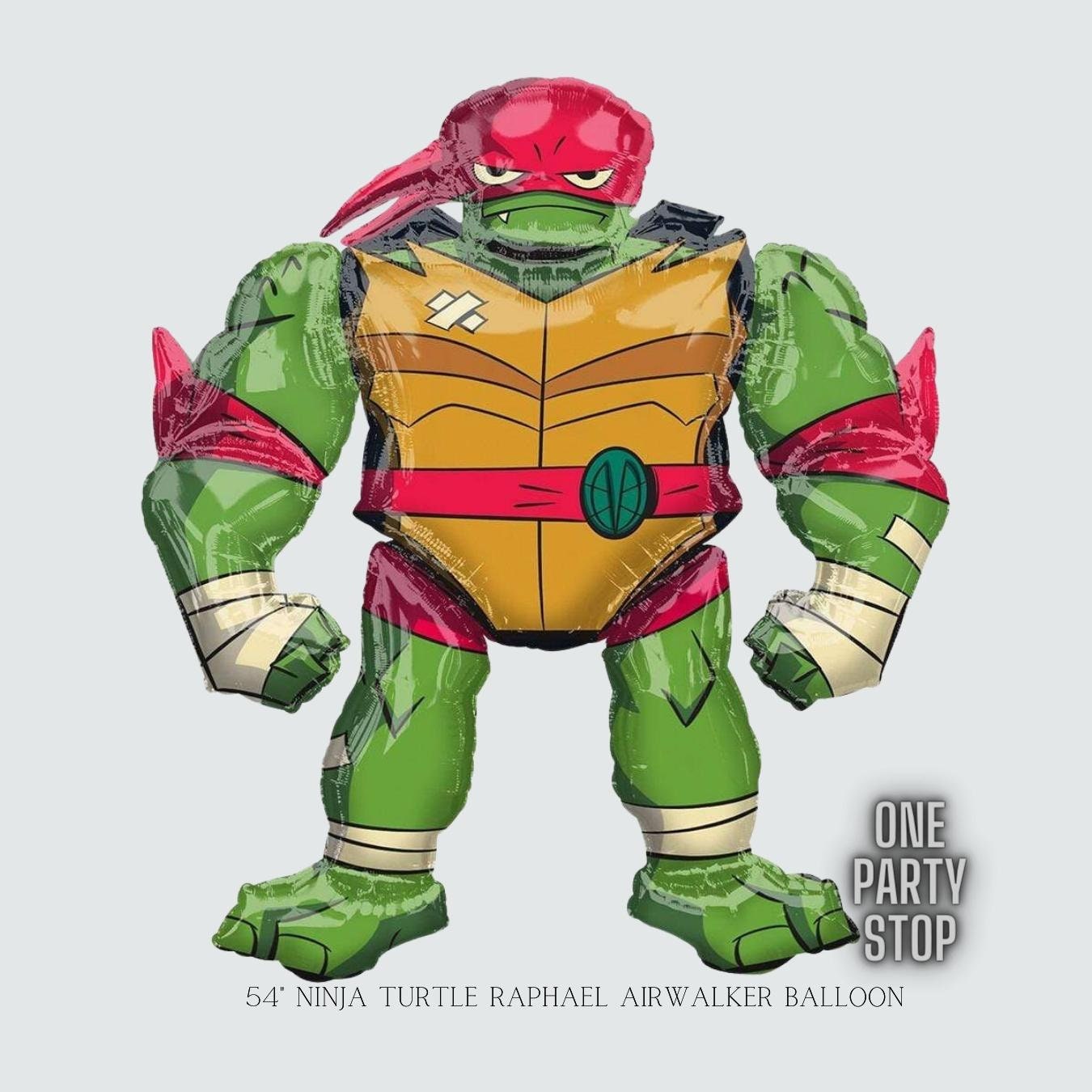 Ninja Turtle Birthday Party Decorations: Balloon Bouquet & Banner