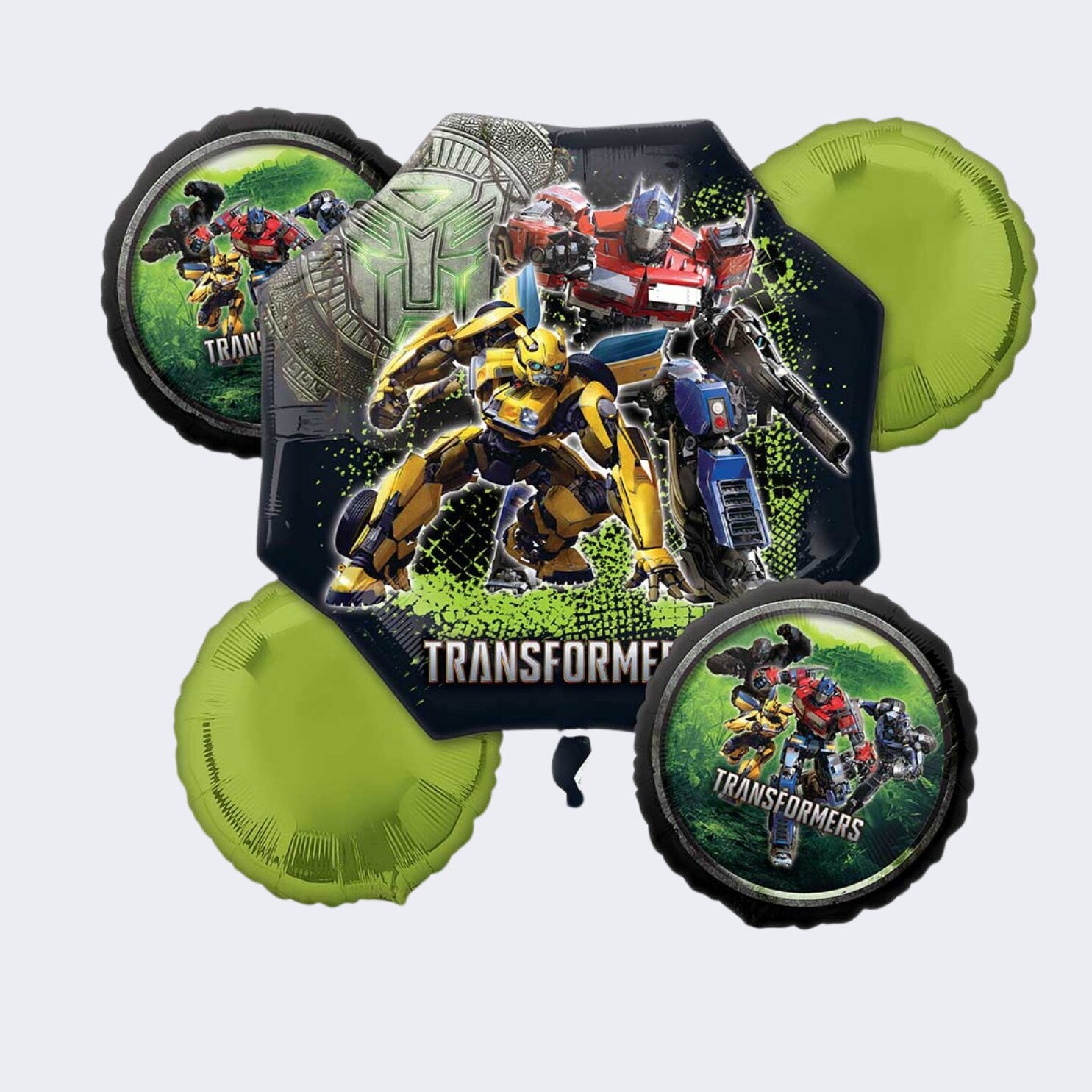 Transformers Balloon Bouquet: Licensed Birthday Party Decorations