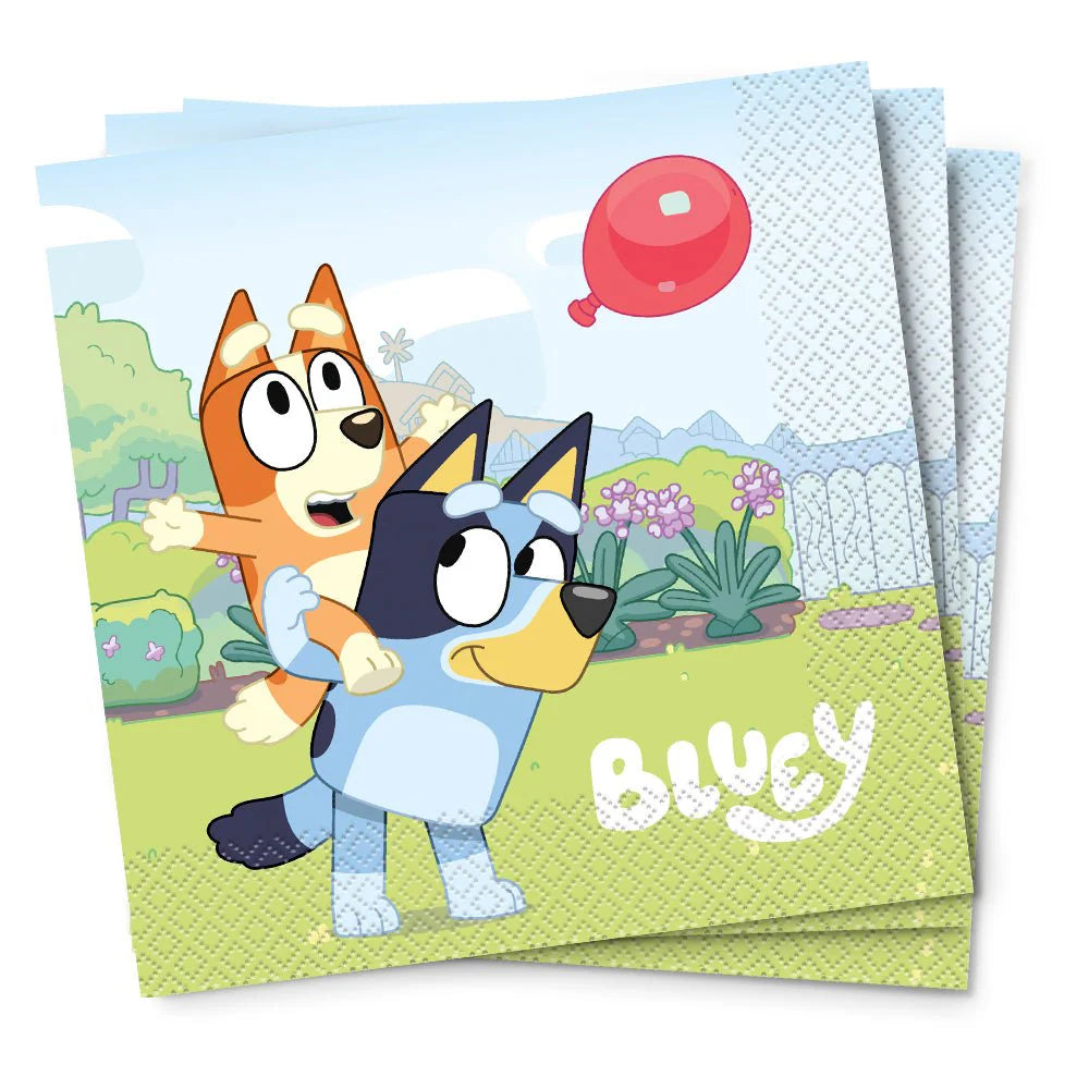 BLUEY LUNCHEON NAPKINS (16 PK)