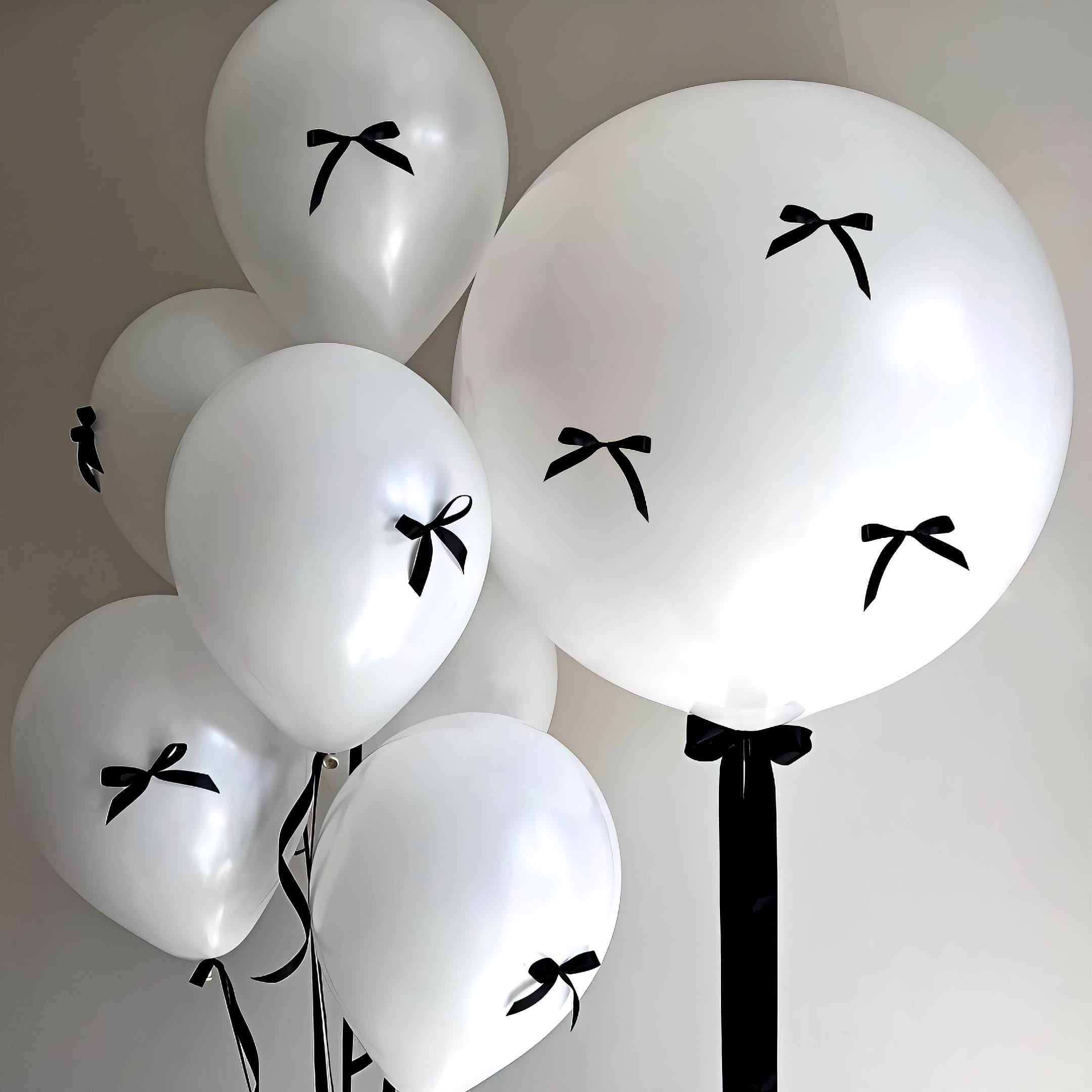 Bow Balloon Bouquet: Coquette Party Decor