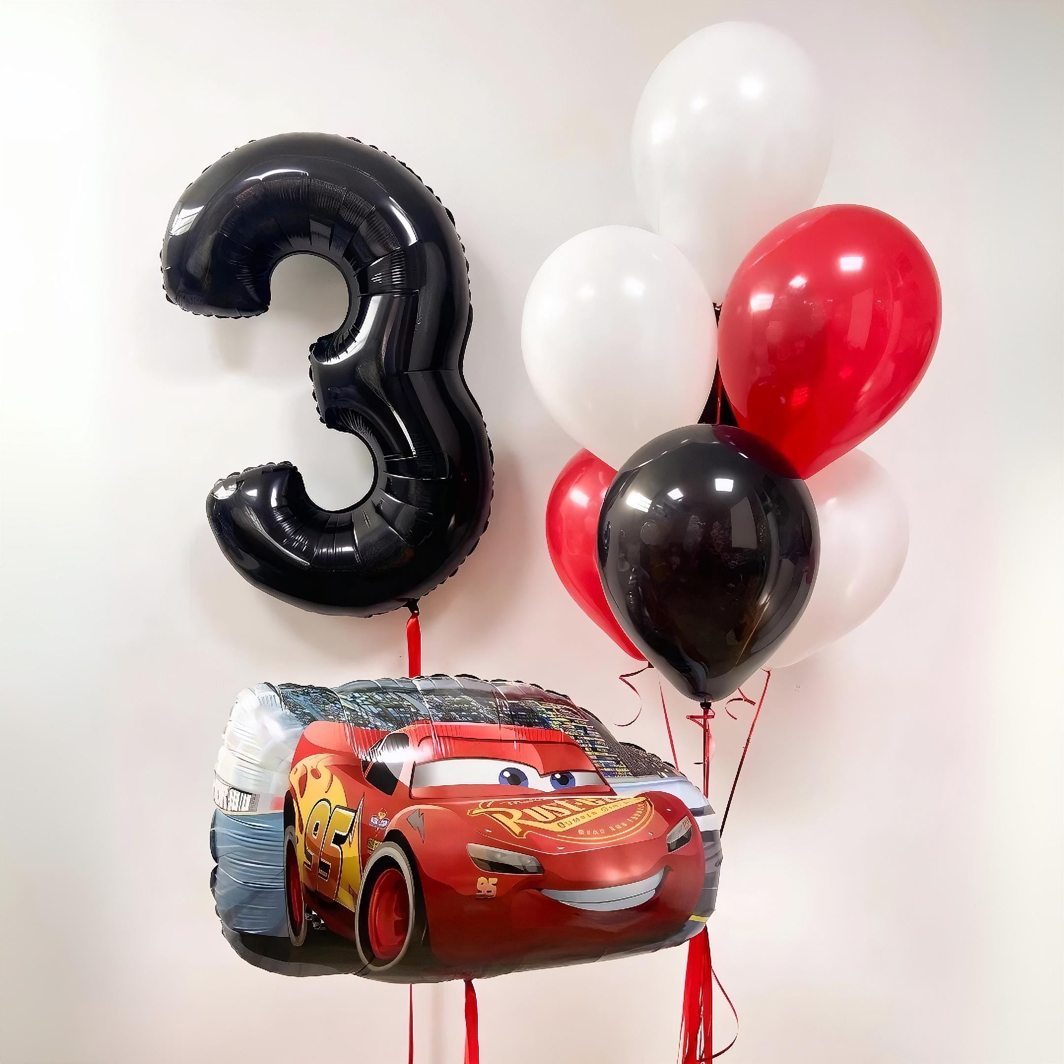 Cars Birthday Balloons: Themed Party Decoration