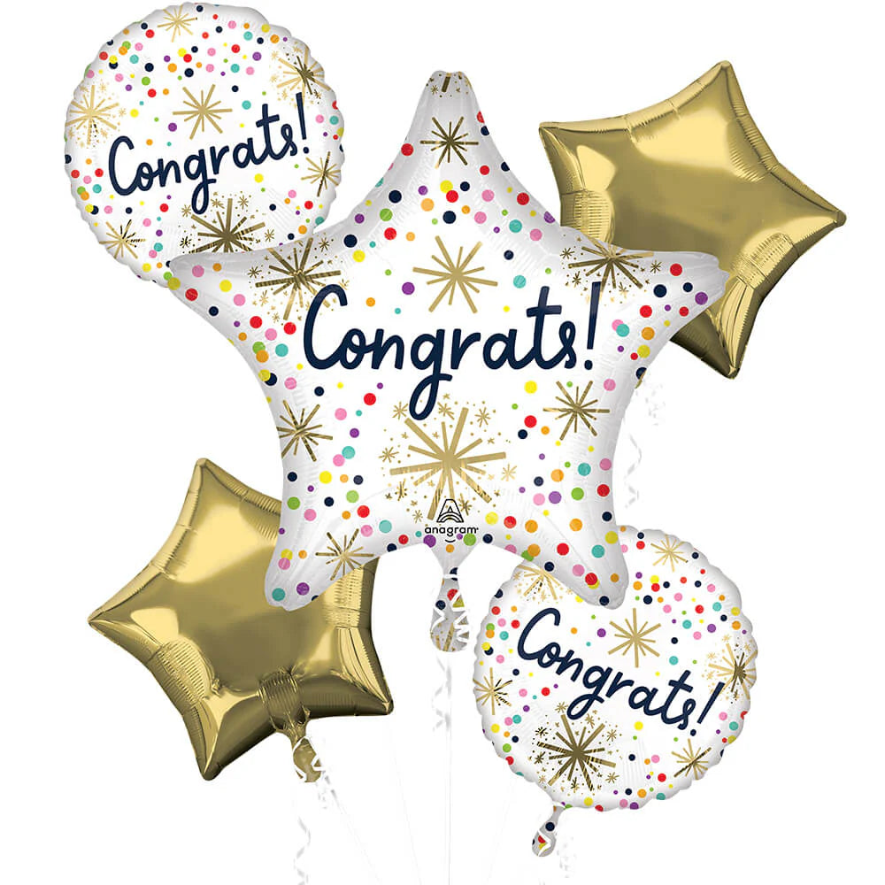 CONFETTI SPRINKLE CONGRATS BOUQUET