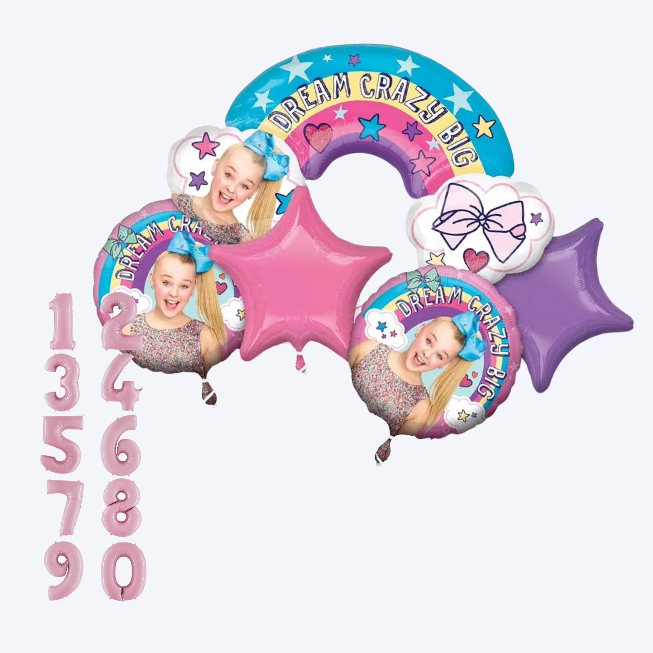 JoJo Siwa Balloon Bouquet: Licensed Birthday Party Decorations