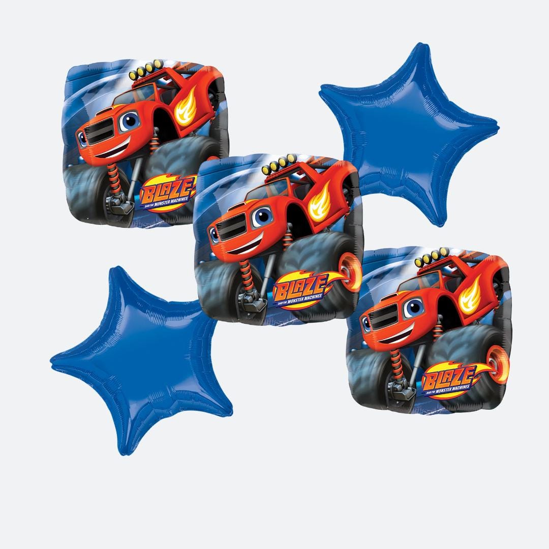Blaze Monster Truck Balloons