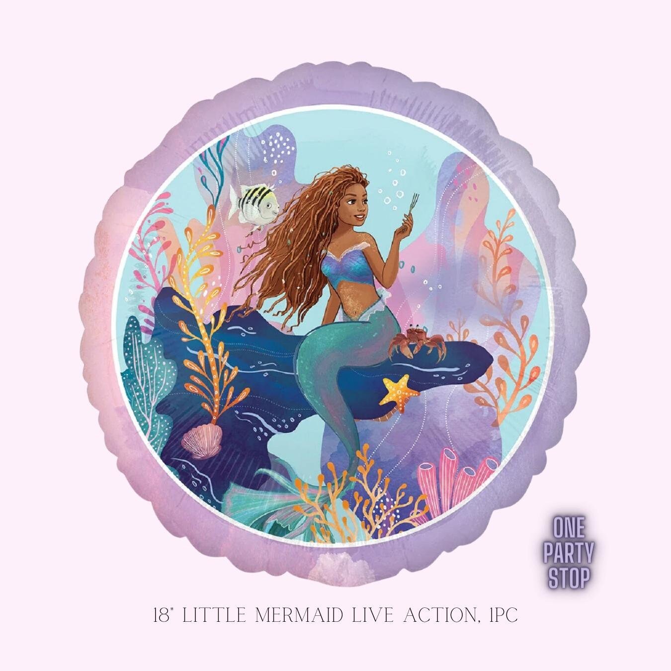 Little Mermaid Foil Balloon: Under The Sea Party Decor