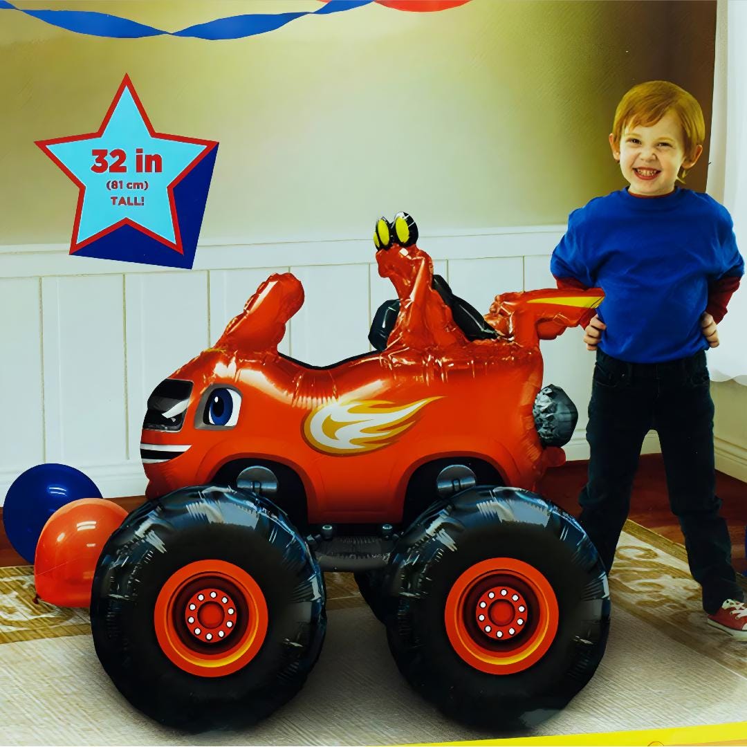 Blaze and the Monster Machines Balloon Bouquet - Anagram Licensed