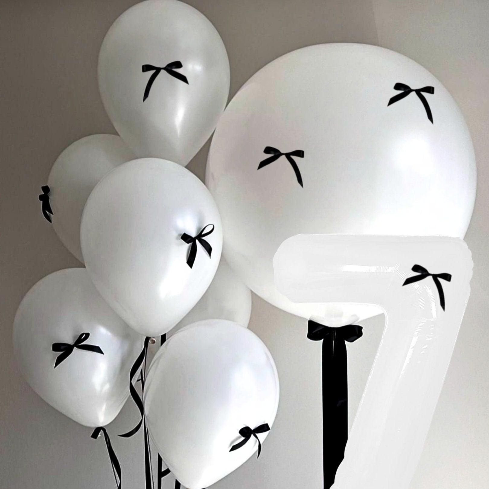 Bow Balloon Bouquet: Coquette Party Decor