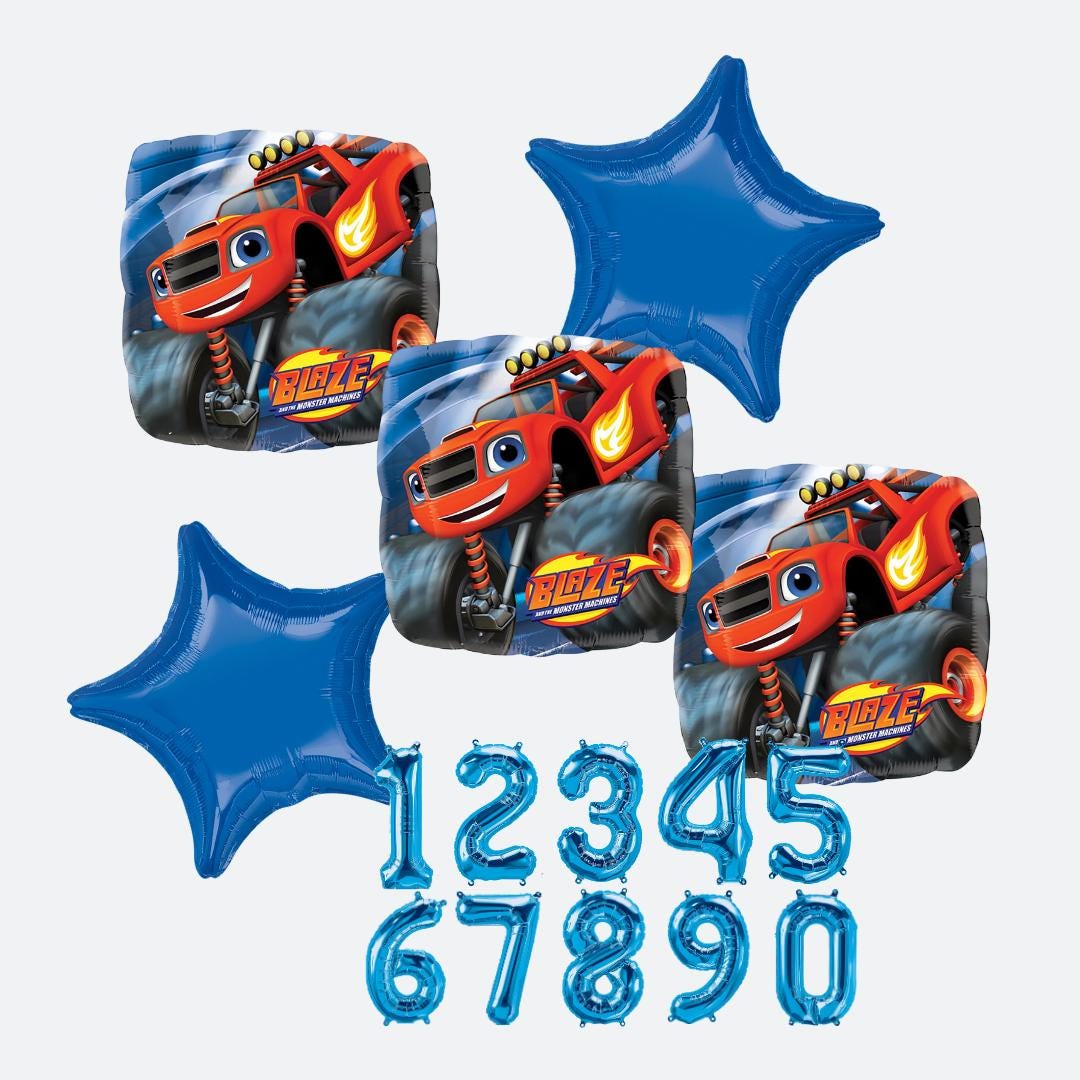 Blaze Monster Truck Balloons
